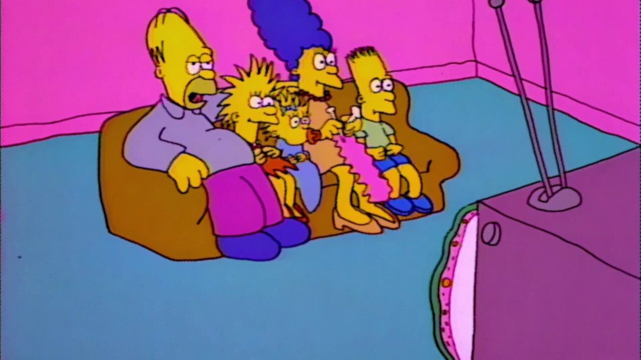 The Simpsons Season 0 :Episode 2  Watching TV