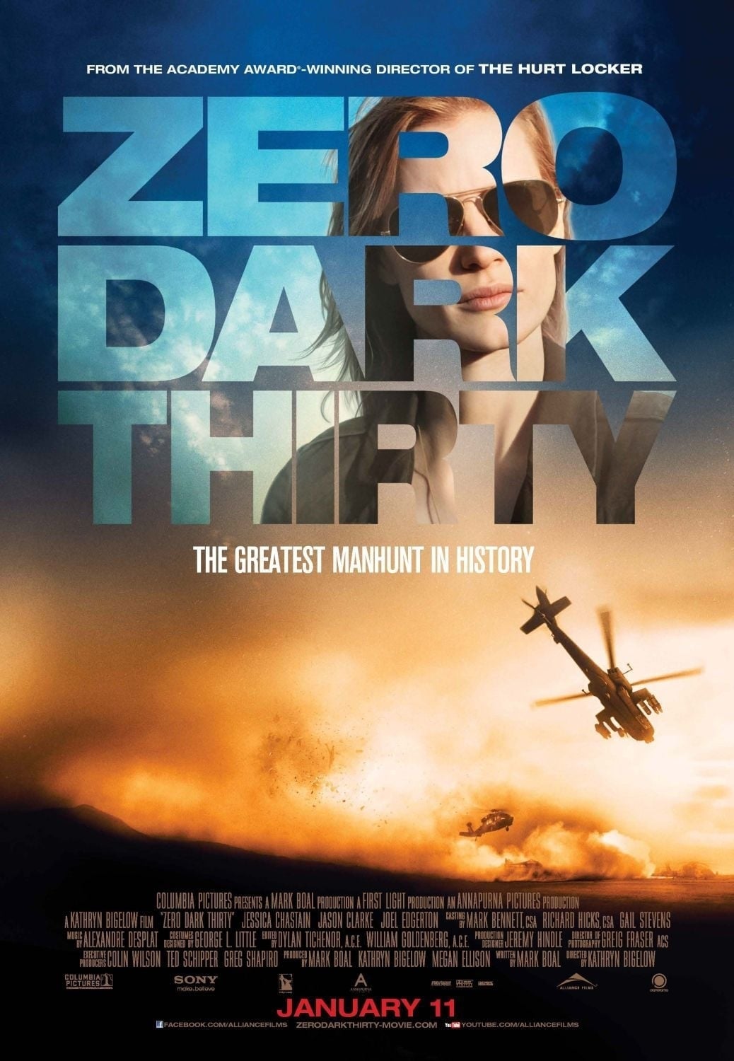 Zero Dark Thirty Movie poster