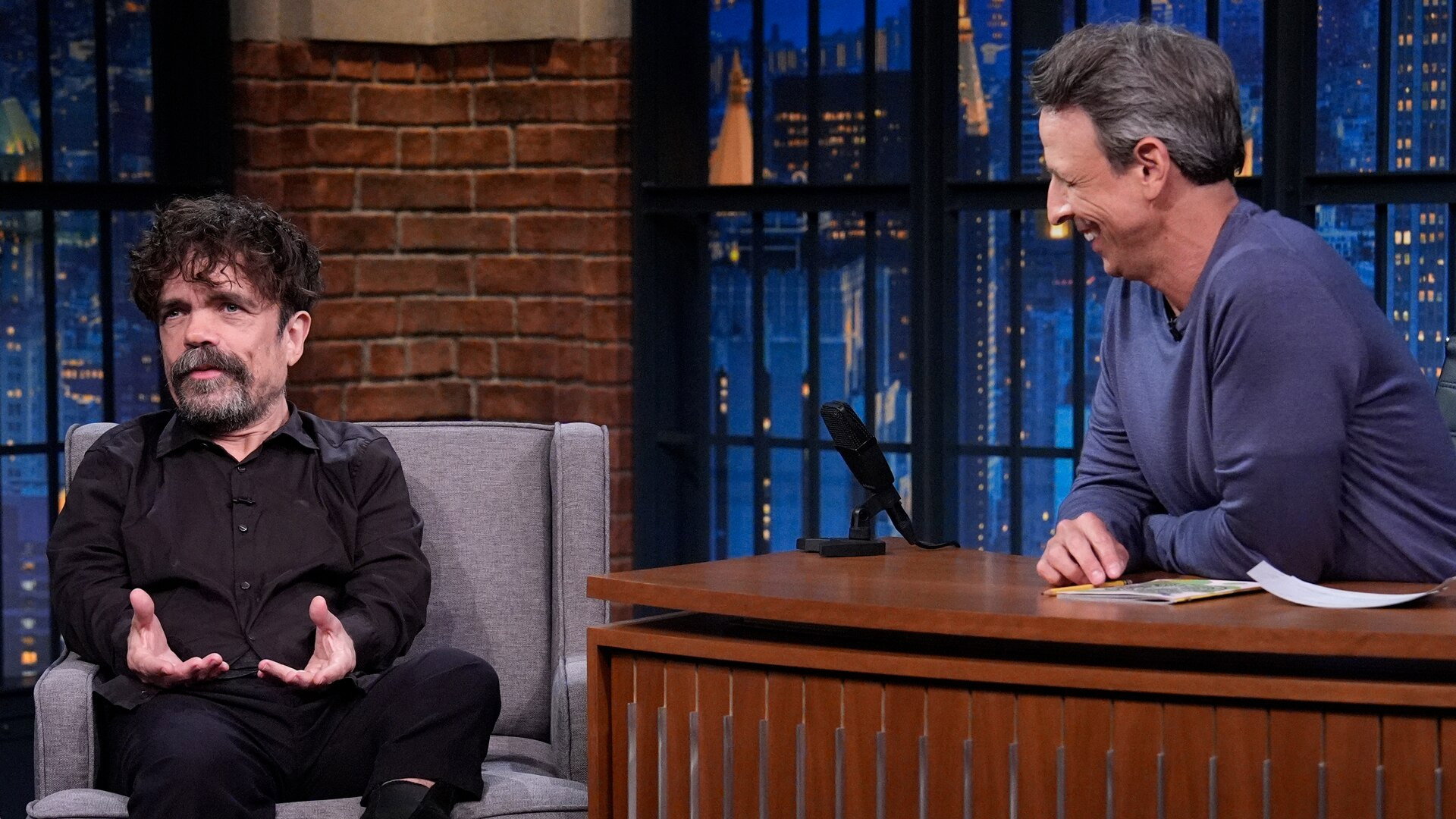 Late Night with Seth Meyers Season 12 :Episode 115  Peter Dinklage, Jerrod Carmichael