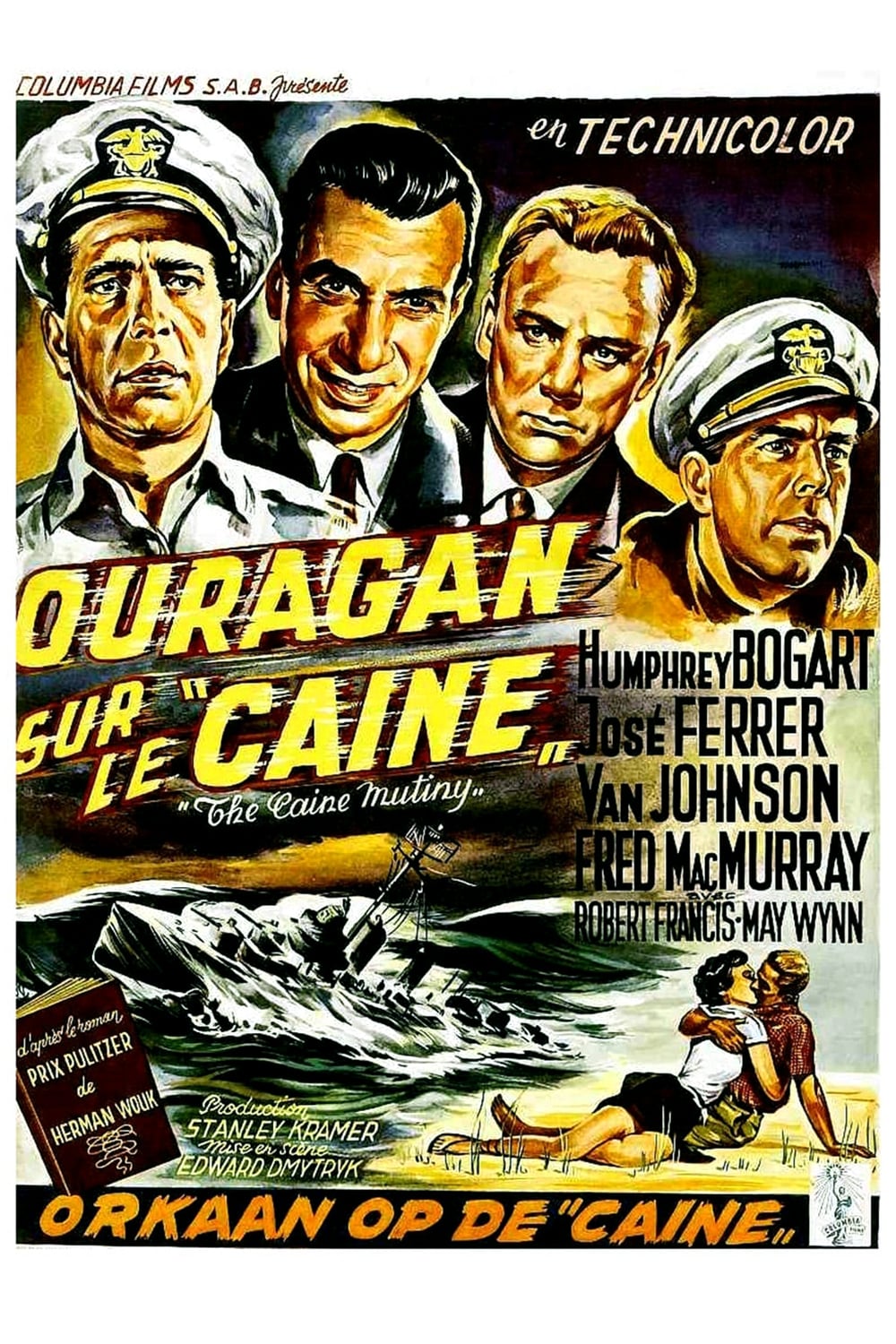 Affiche du film Ouragan sur le Caine 17252