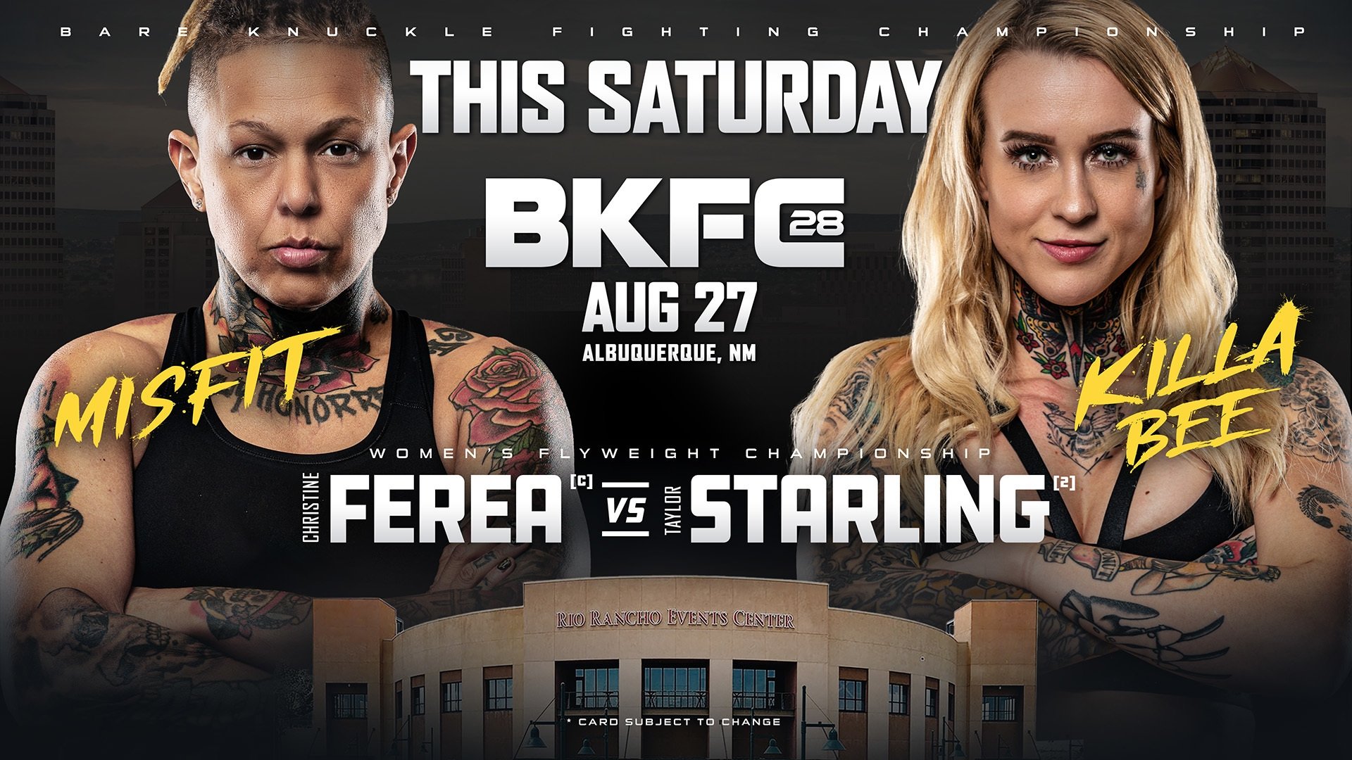 BKFC 28: Ferea vs. Starling (2022)