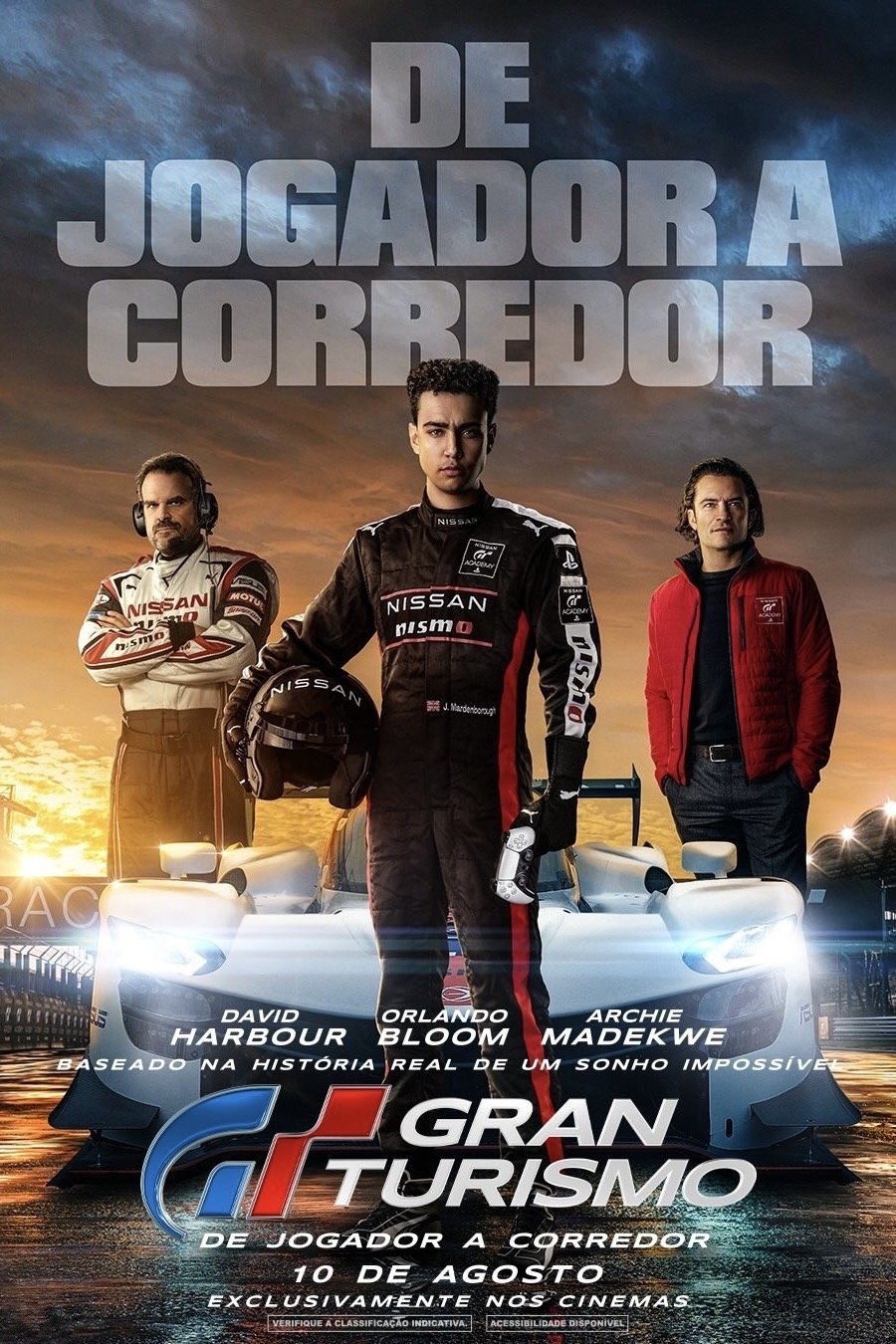 Assistir | Gran Turismo Filme Completo (2023) - Ação Online - Filme Movie Poster