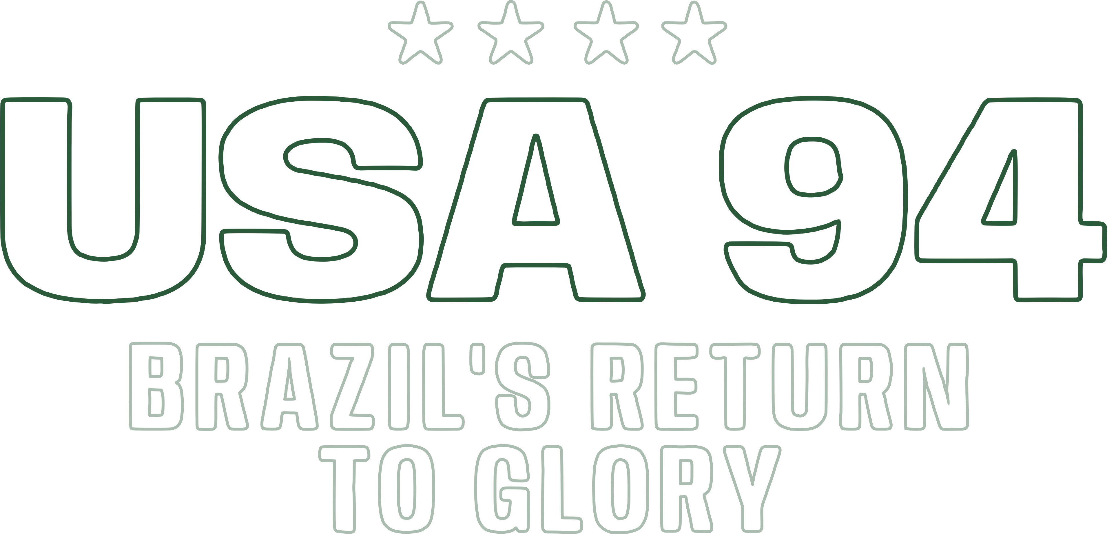 USA 94: Brazil Trở Lại Vinh Quang (Tetra: Acreditar de Novo) Logo