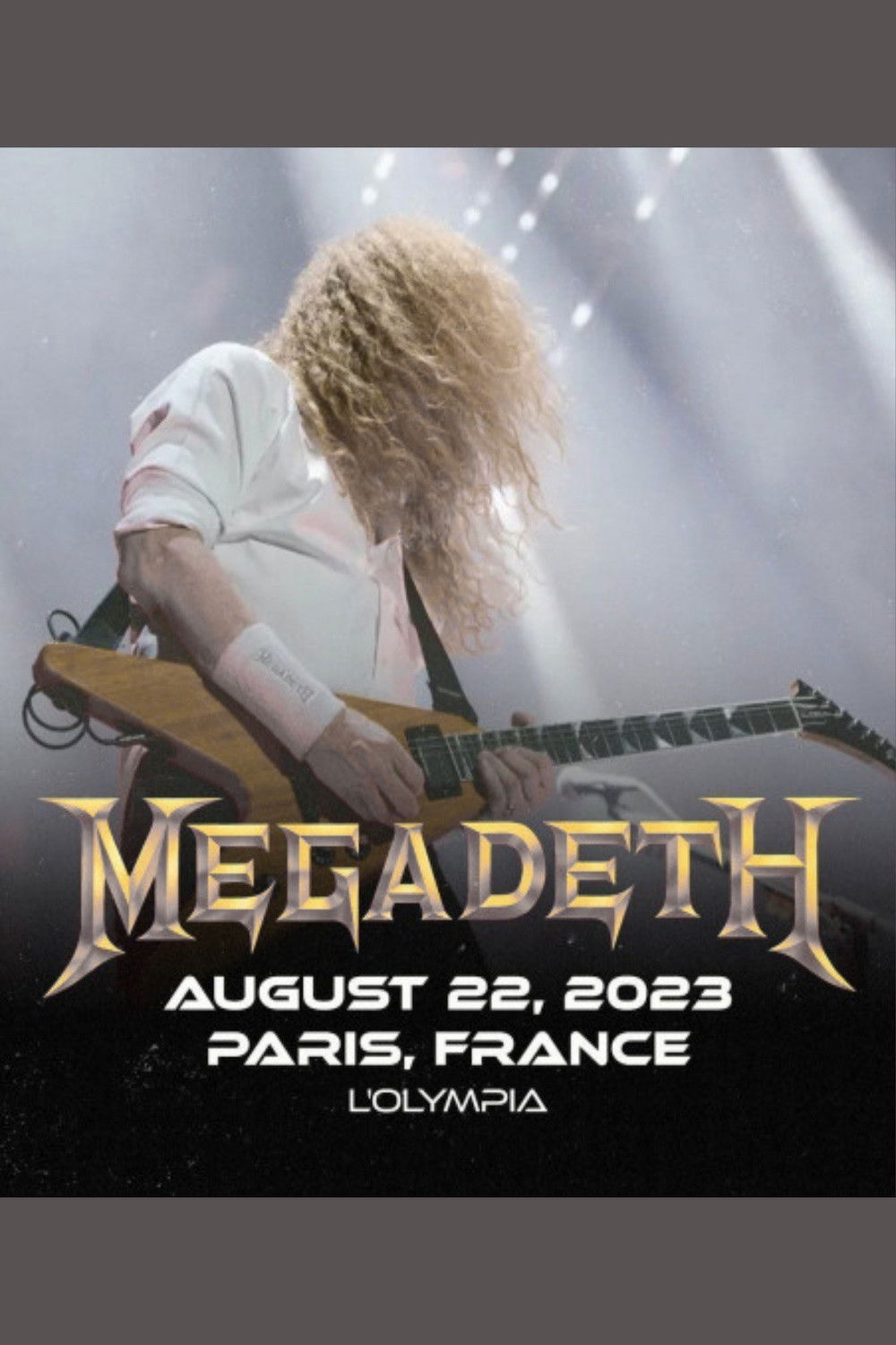 Megadeth - Live In Paris France 2023