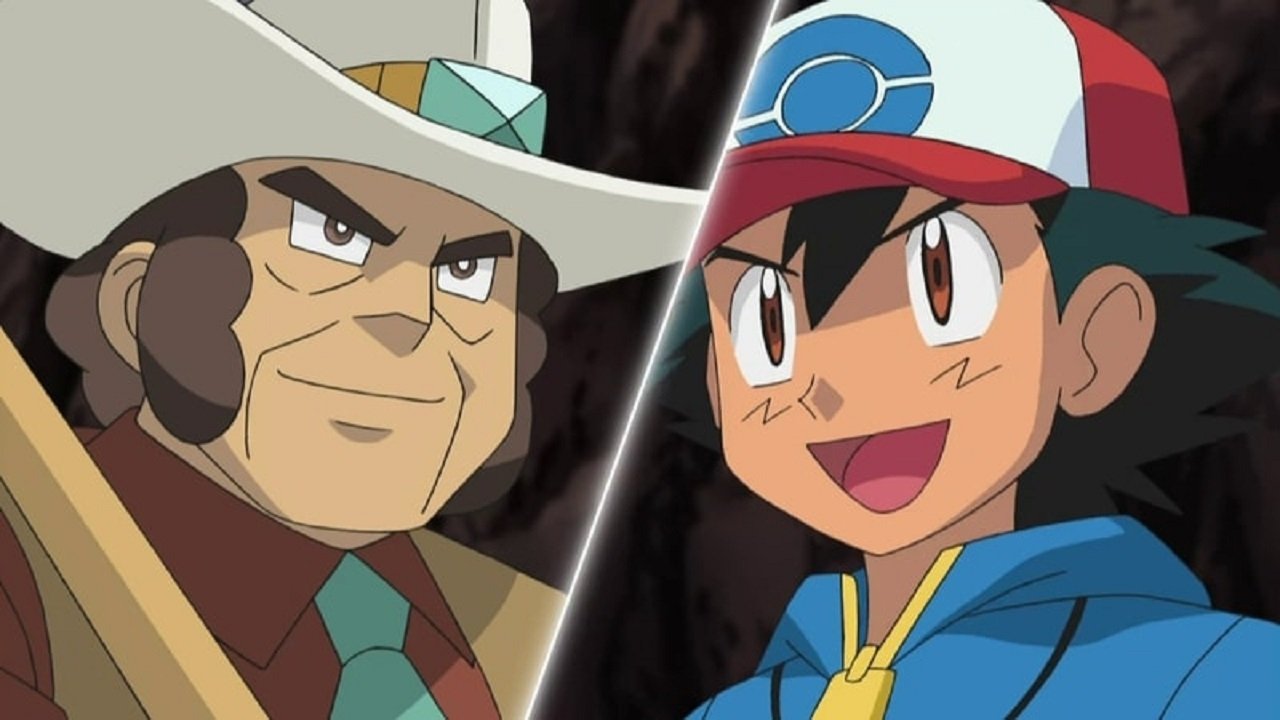 Pokémon Season 15 :Episode 13  Battling the King of the Mines!