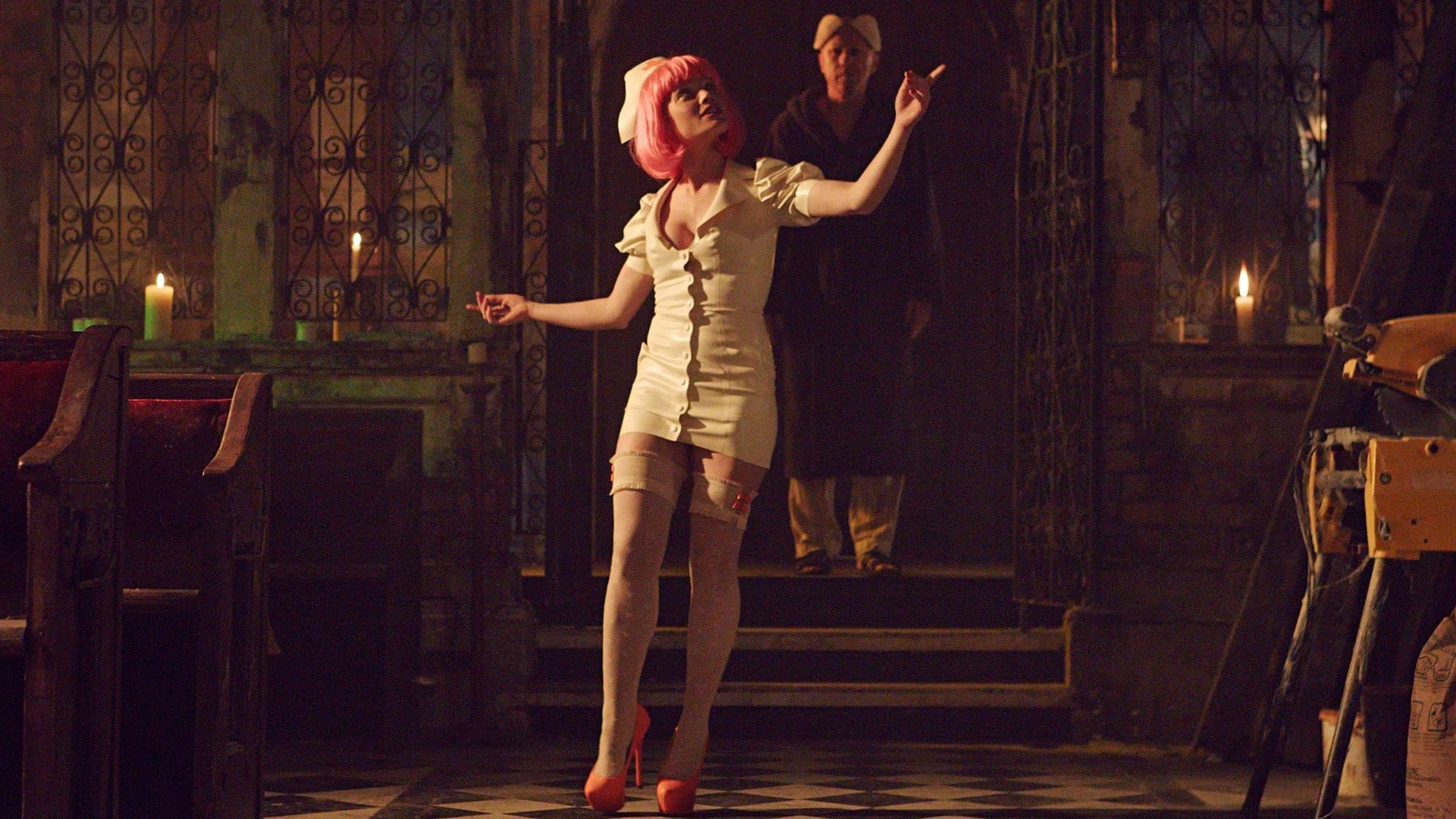 The Zero Theorem Film Backdrop
