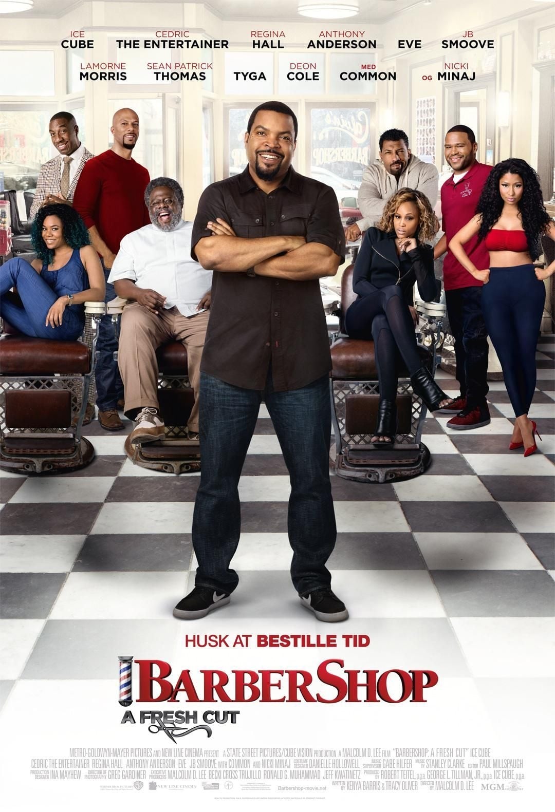 Barbershop The Next Cut 2016 Posters — The Movie Database Tmdb