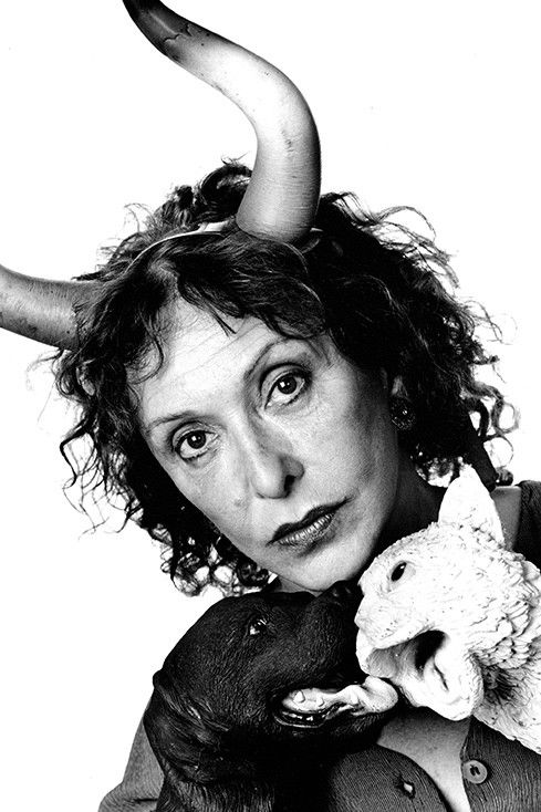 et billede af Carolee Schneemann