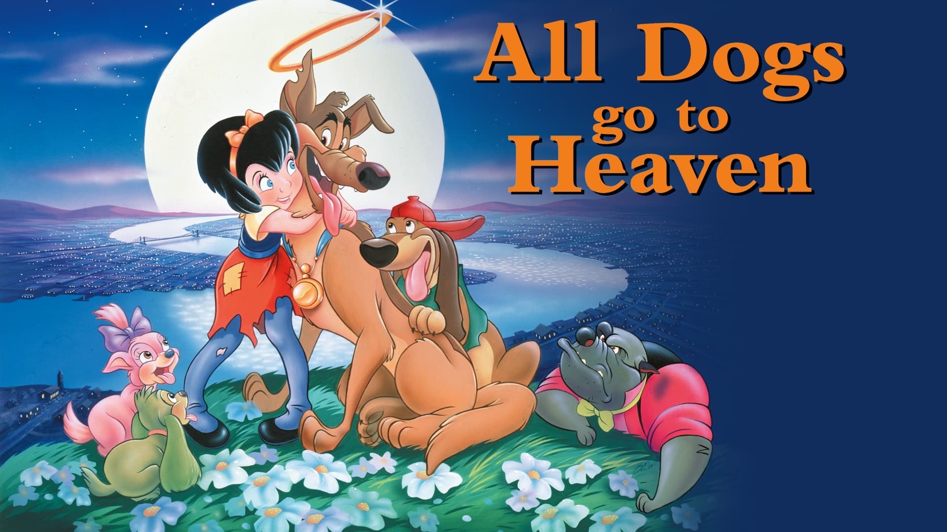 Alle hunde kommer i himlen (1989)