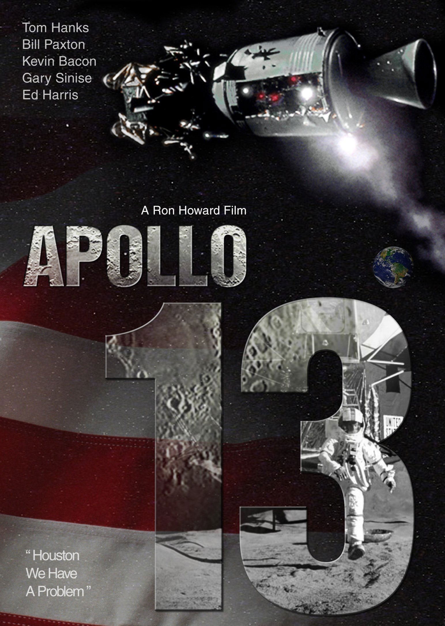 Apollo 13 (1995) Original French Door Panel Movie Poster