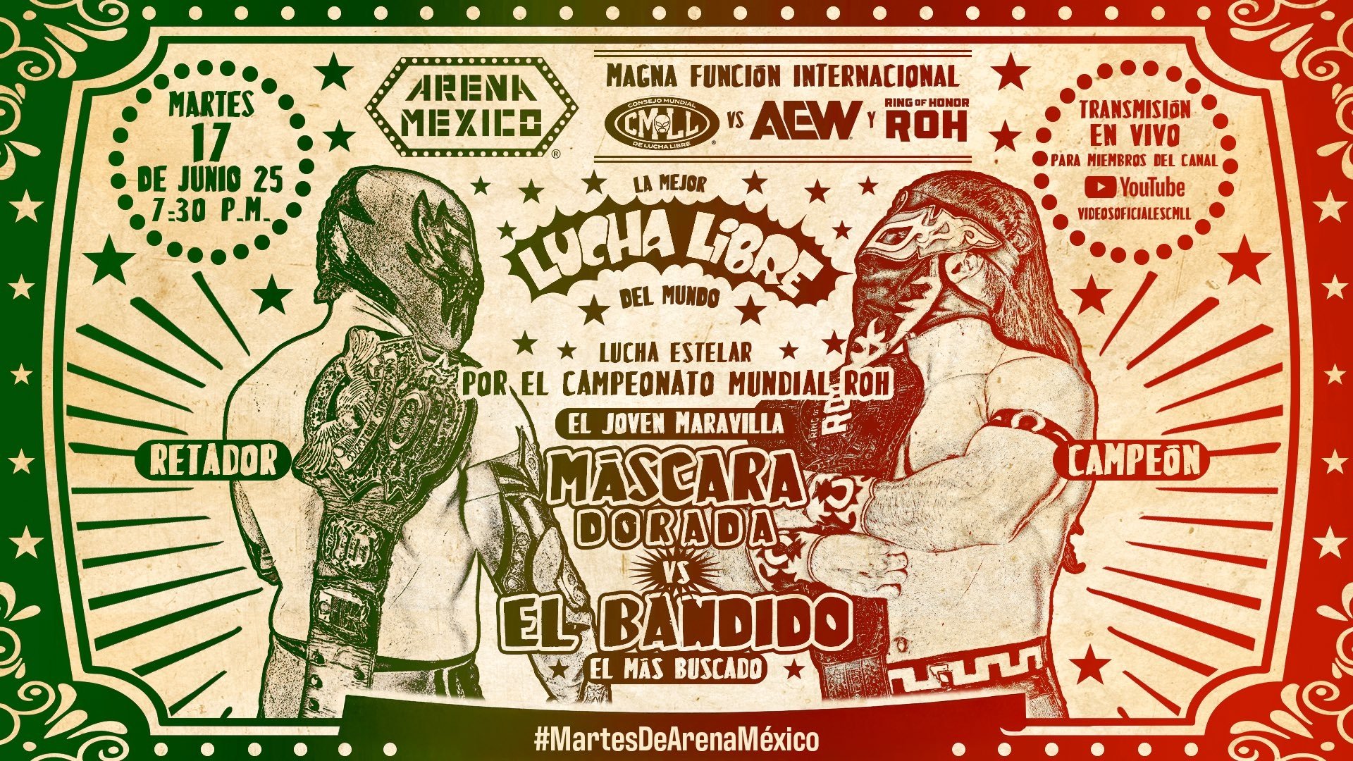 CMLL Martes Populares - CMLL vs. AEW/ROH