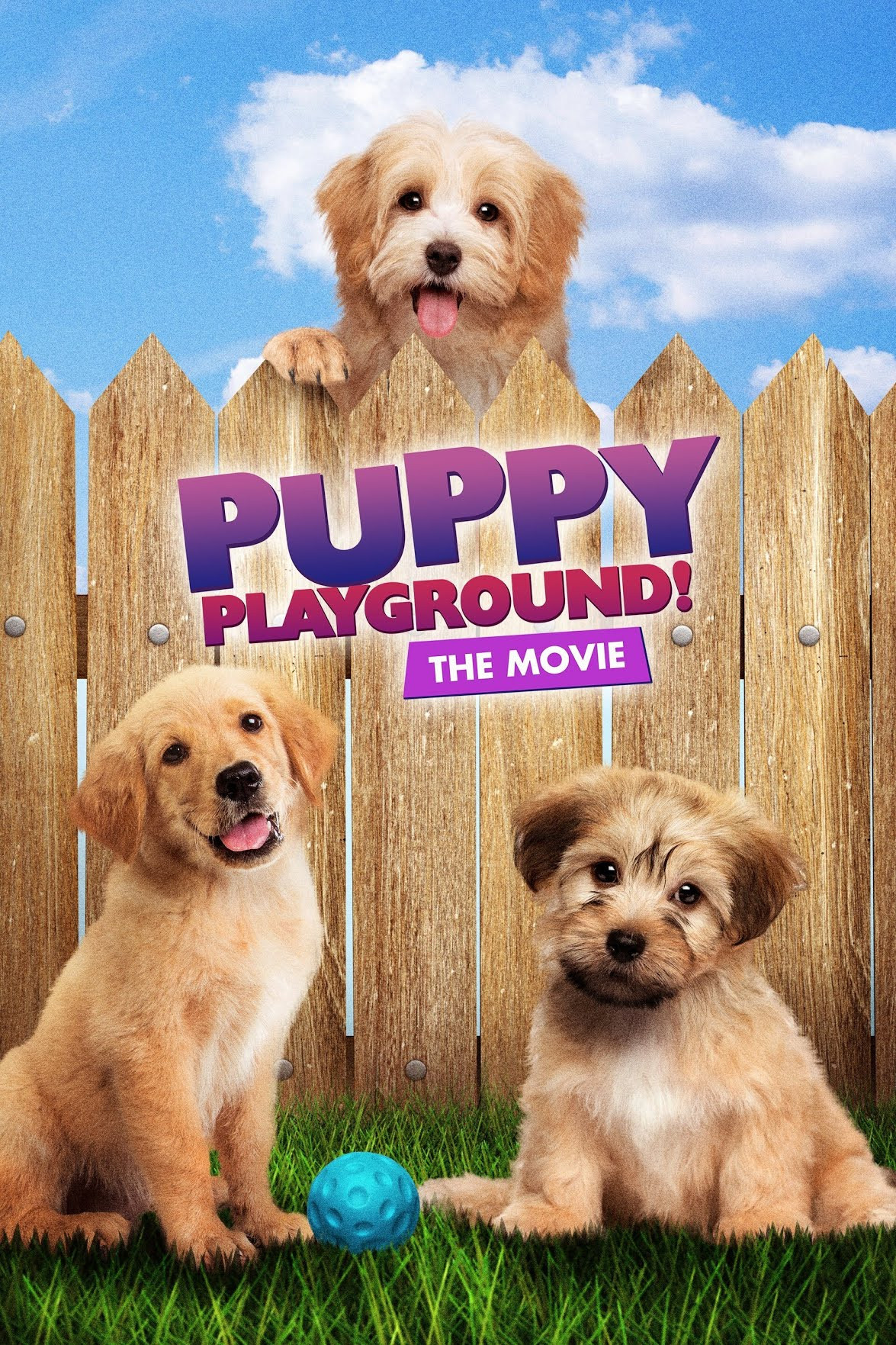 Plakat, der markedsfører Puppy Playground The Movie
