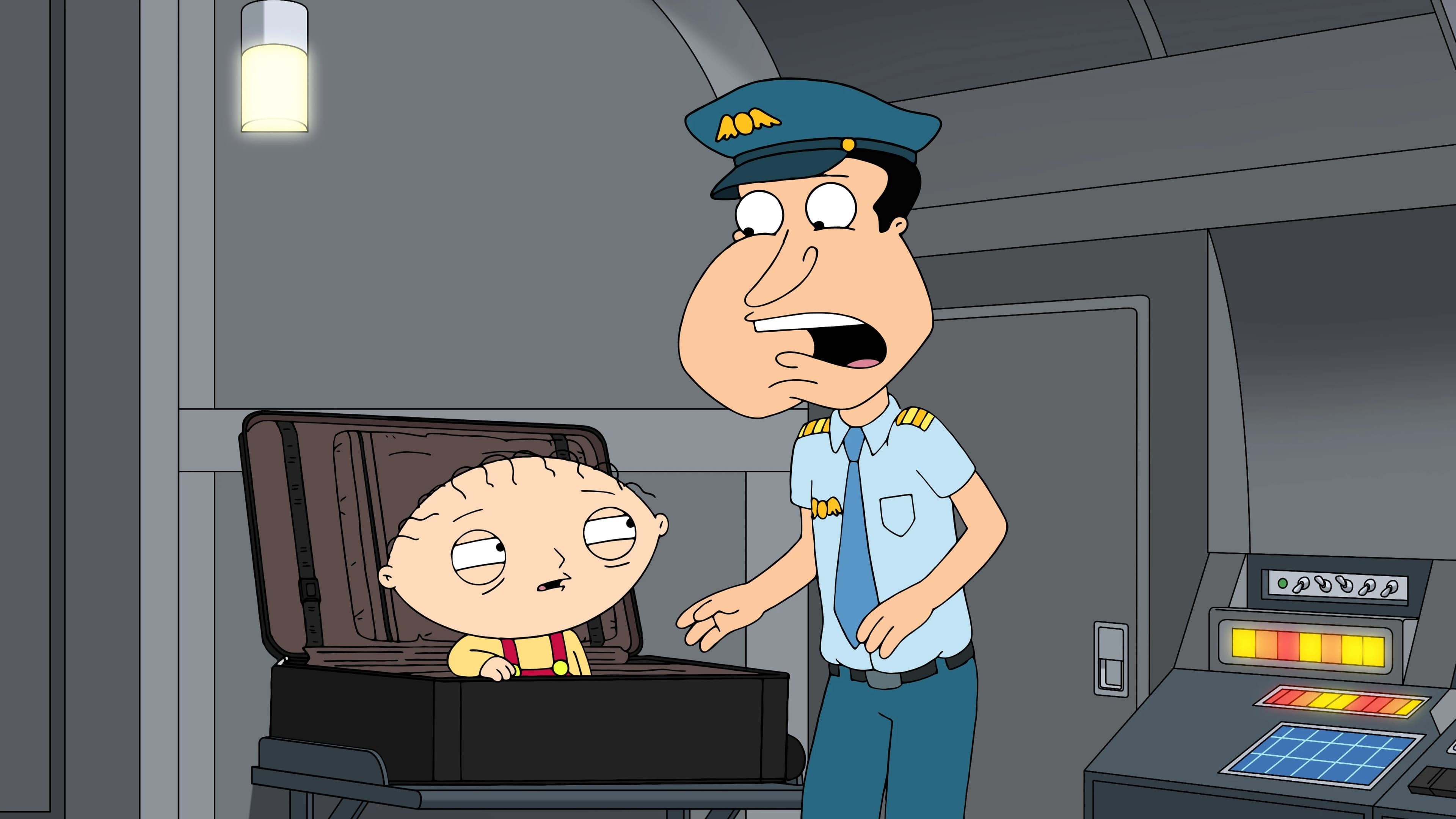 Family Guy Season 21 :Episode 7  The Stewaway