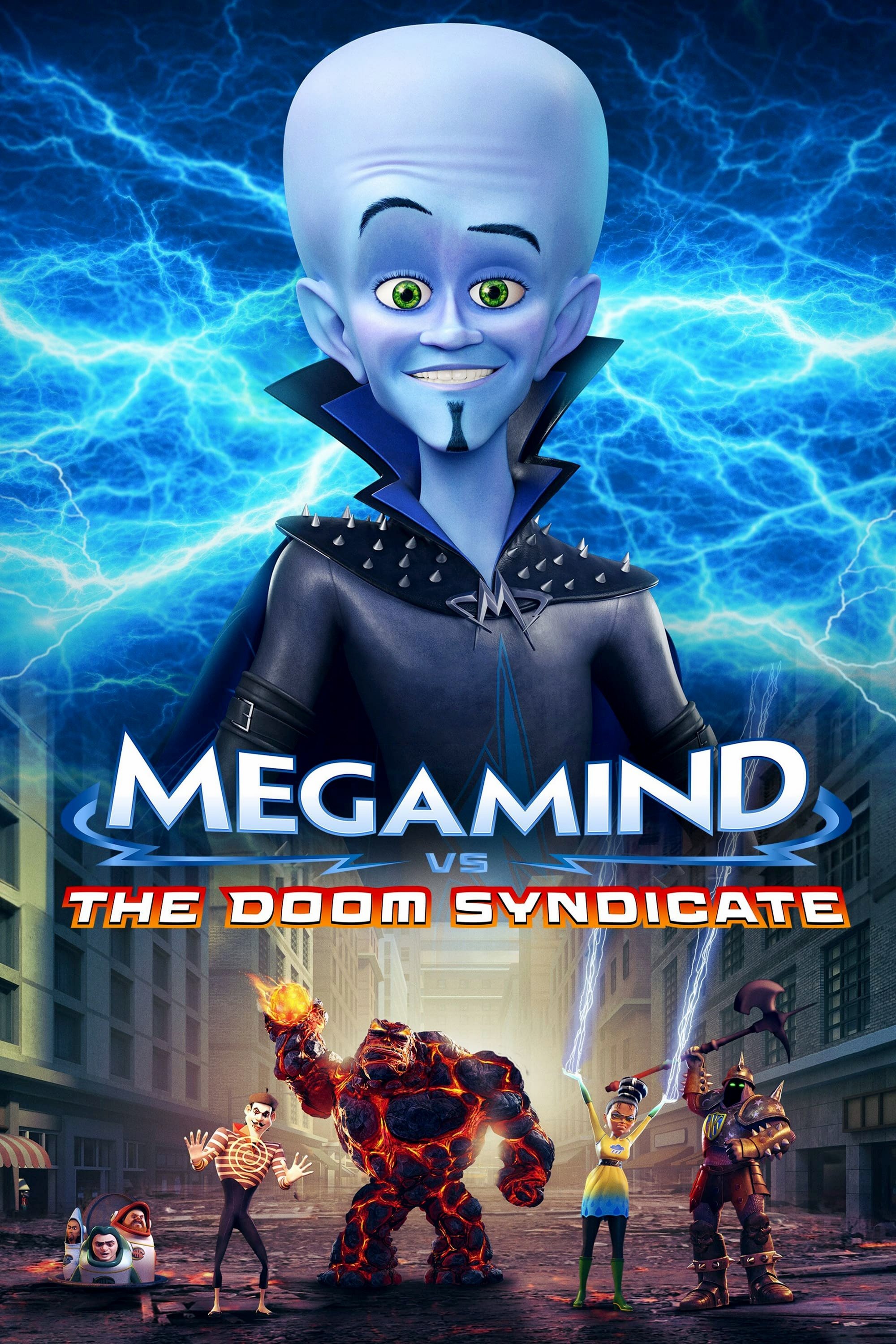 poster for Megamind vs. the Doom Syndicate