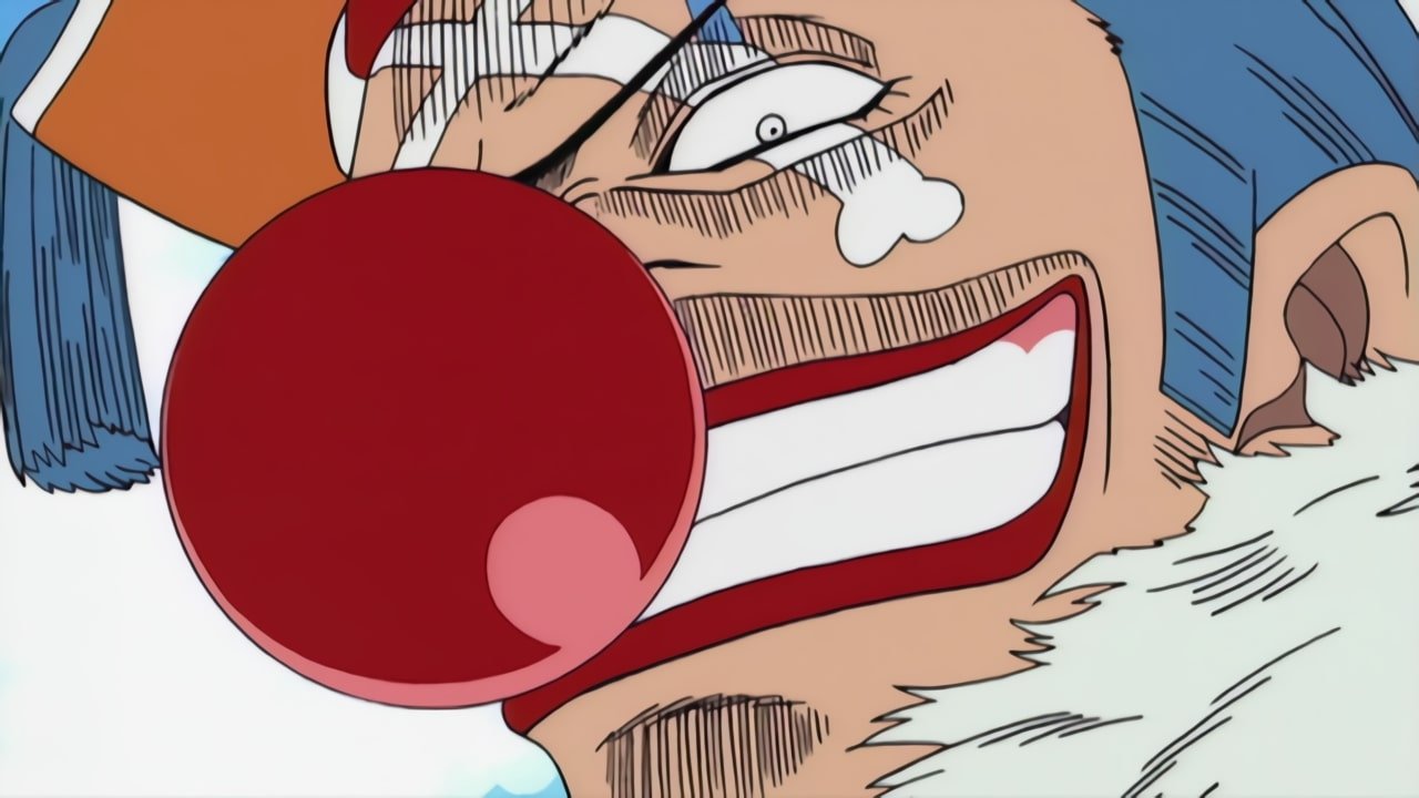 One Piece Season 1 :Episode 5  Fear, Mysterious Power! Pirate Clown Captain Buggy!