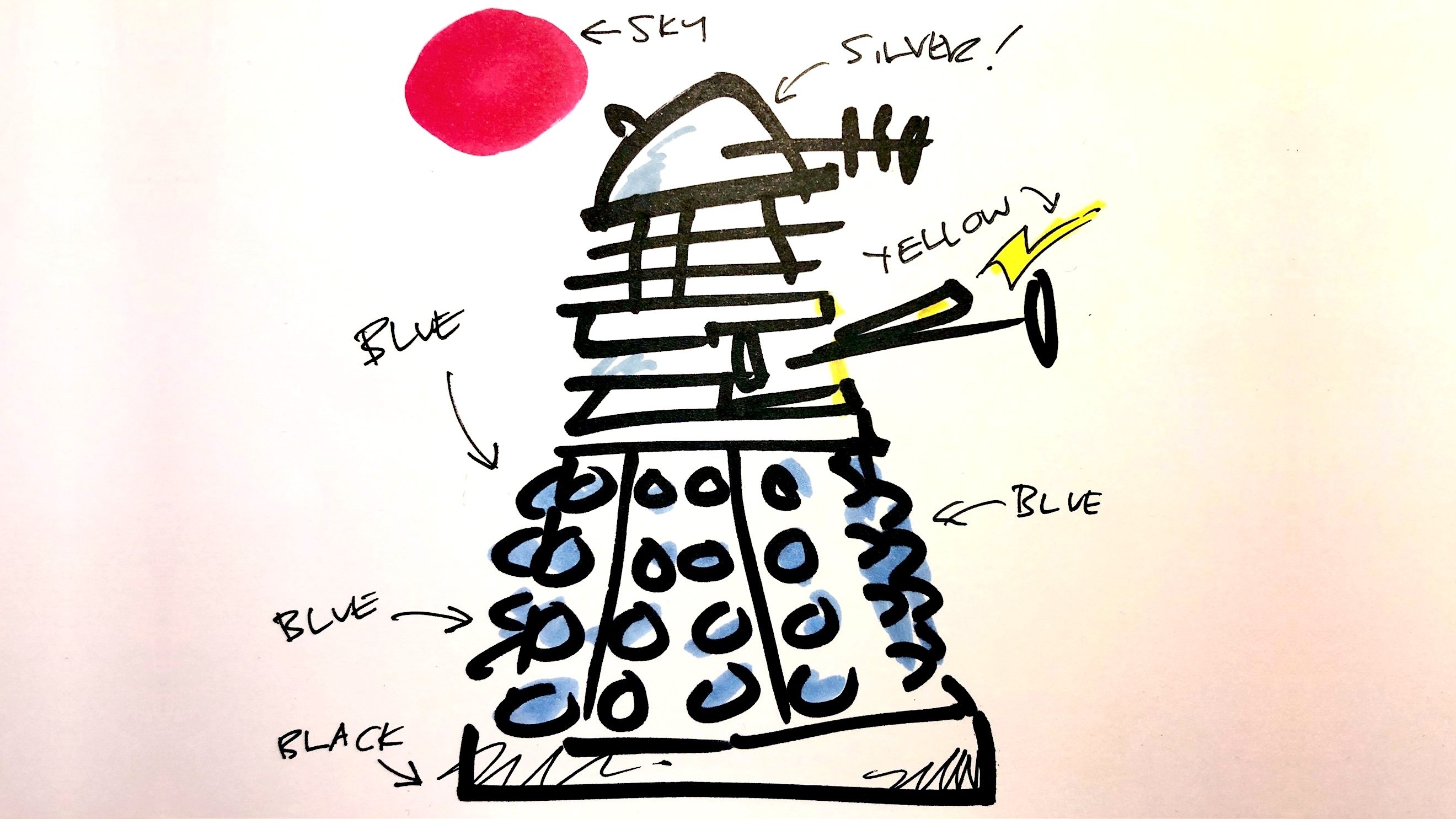 Doctor Who: The Daleks in Colour