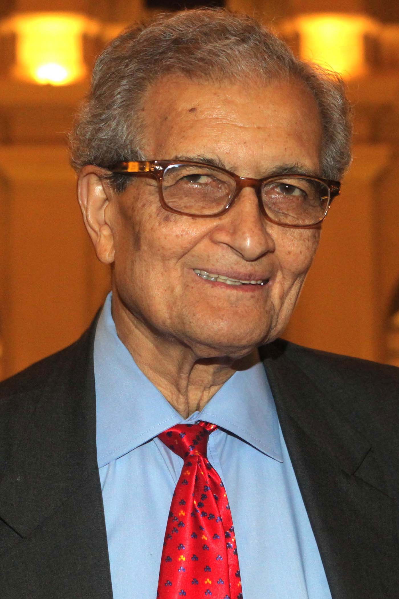 et billede af Amartya Sen