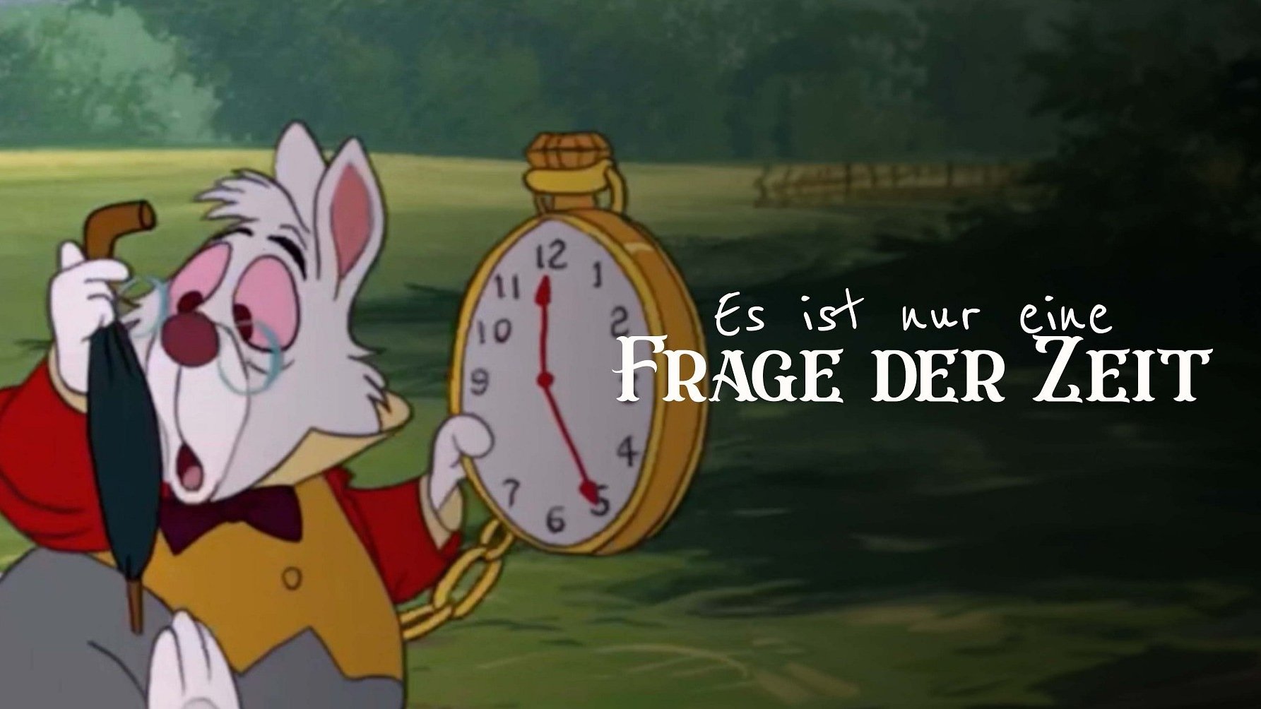 C’est juste une question de temps