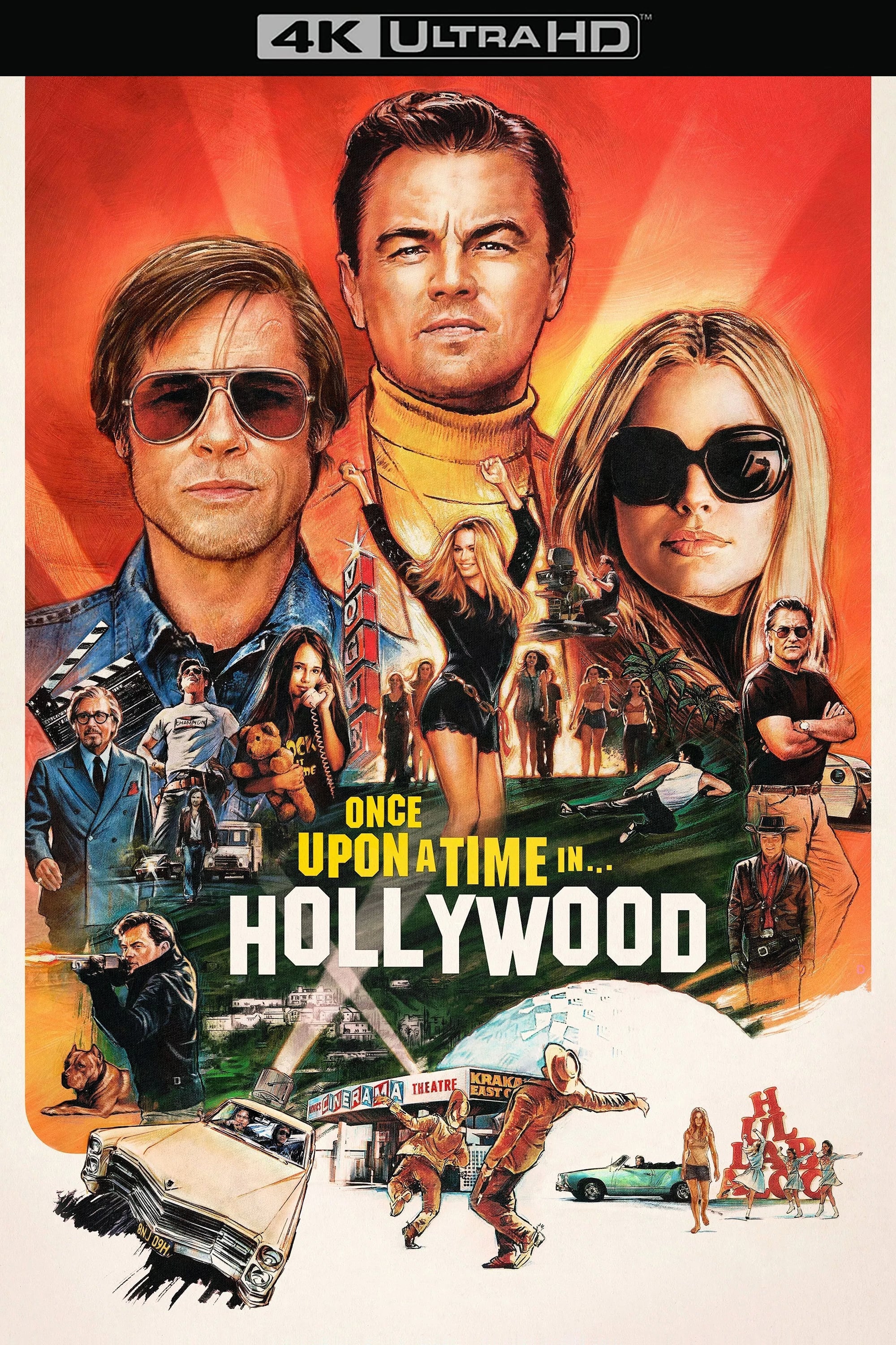 Once Upon a Time in Hollywood Movie poster