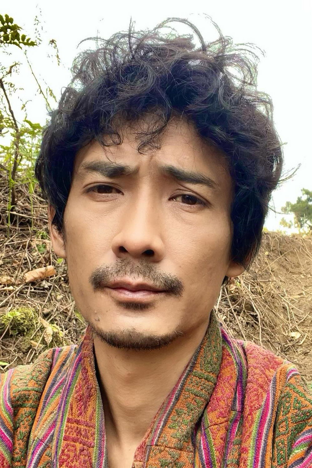 et billede af Jimmie Wangyal