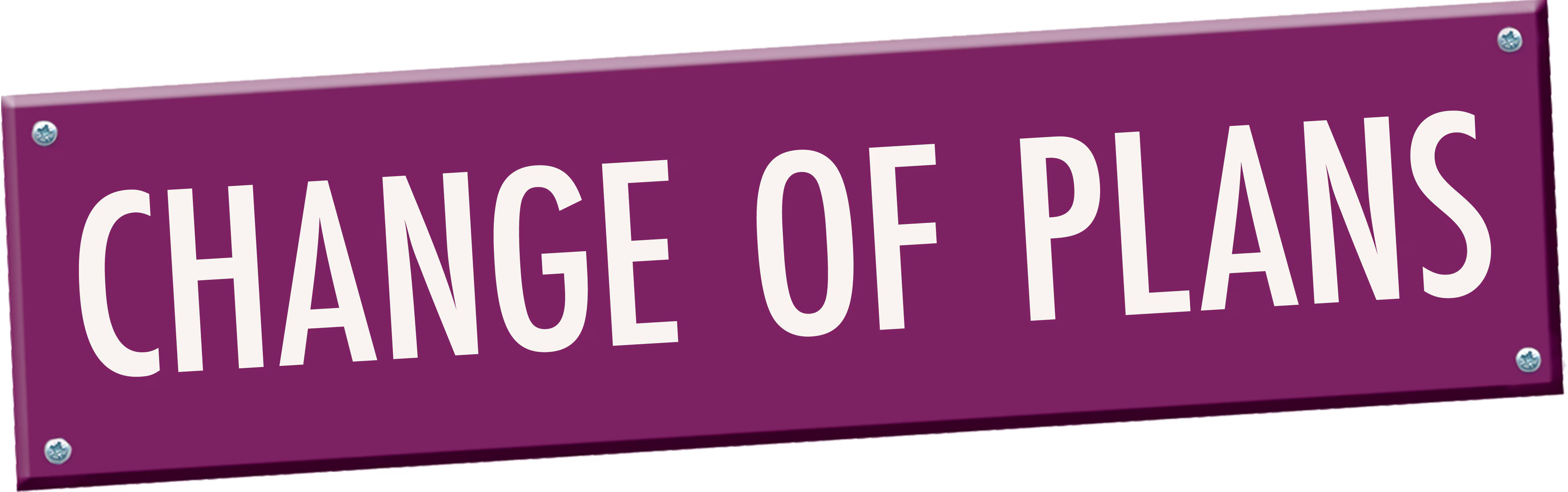 Change of Plans Logo
