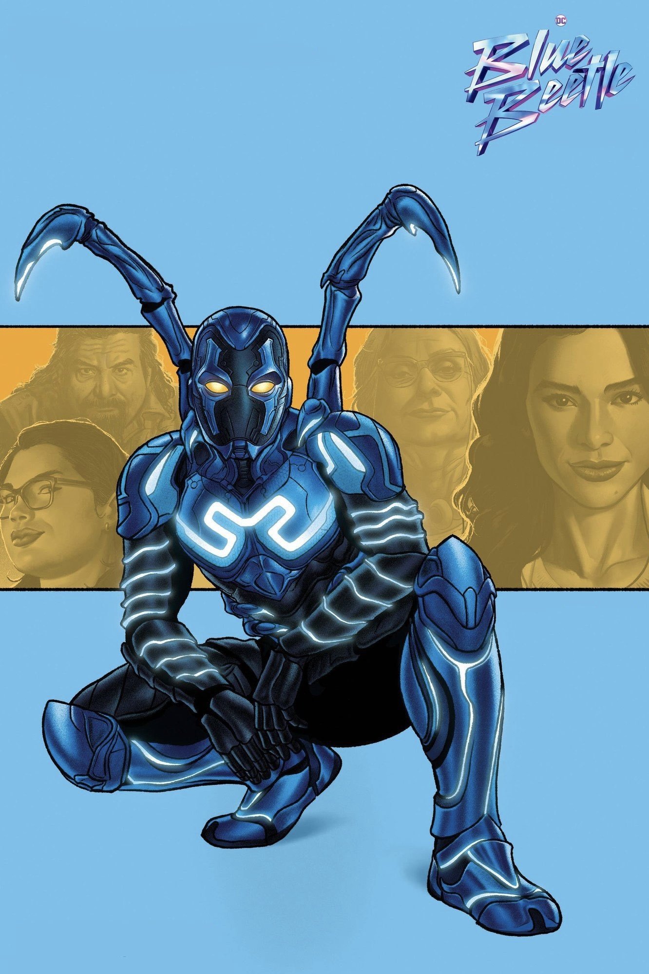 WATCH !! Blue Beetle (2023) FULLMOVIE ONLINE FREE ENGLISH/Dub/SUB Action STREAMINGS Movie Poster