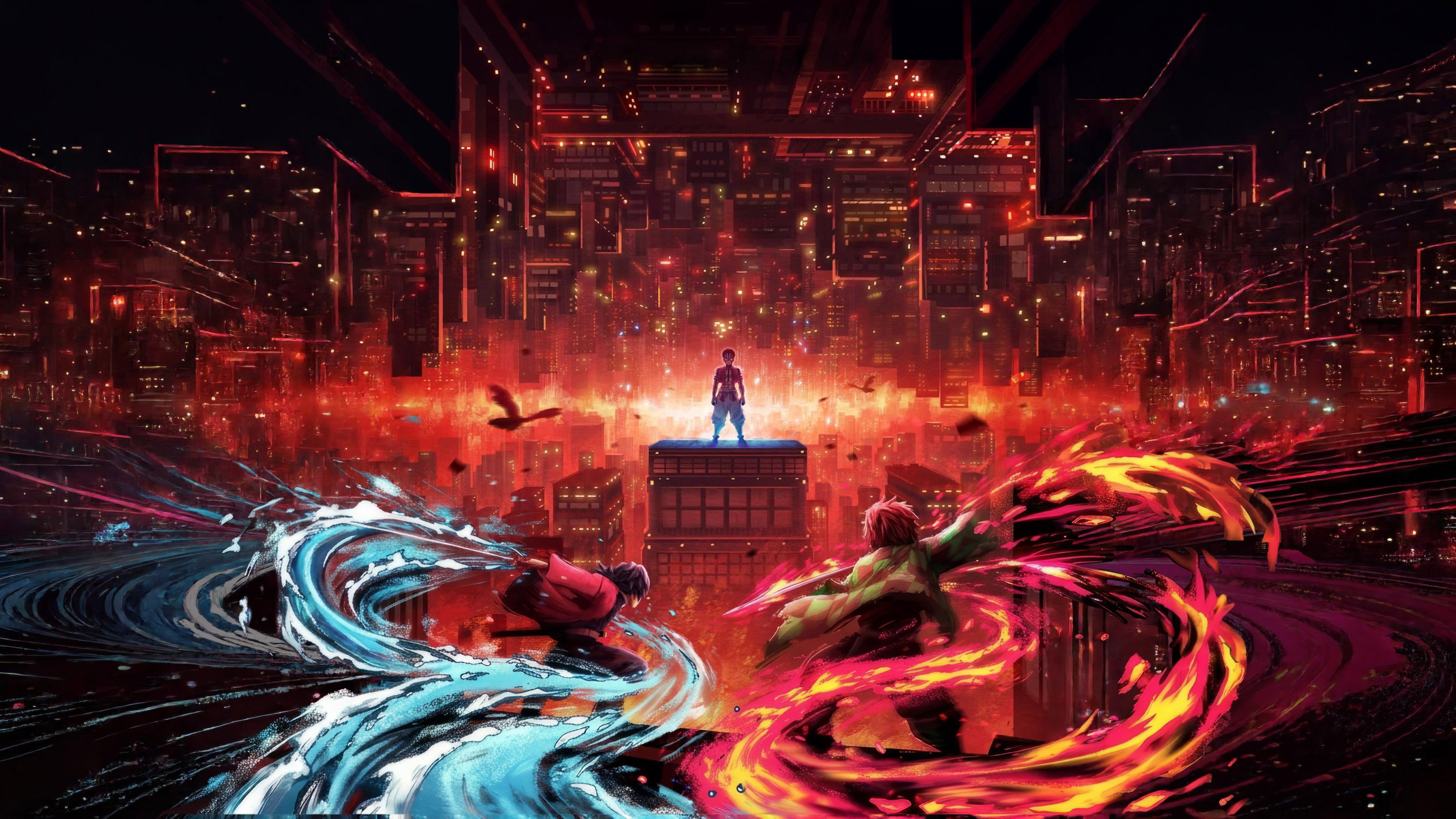 Demon Slayer: Kimetsu no Yaiba Infinity Castle backdrop
