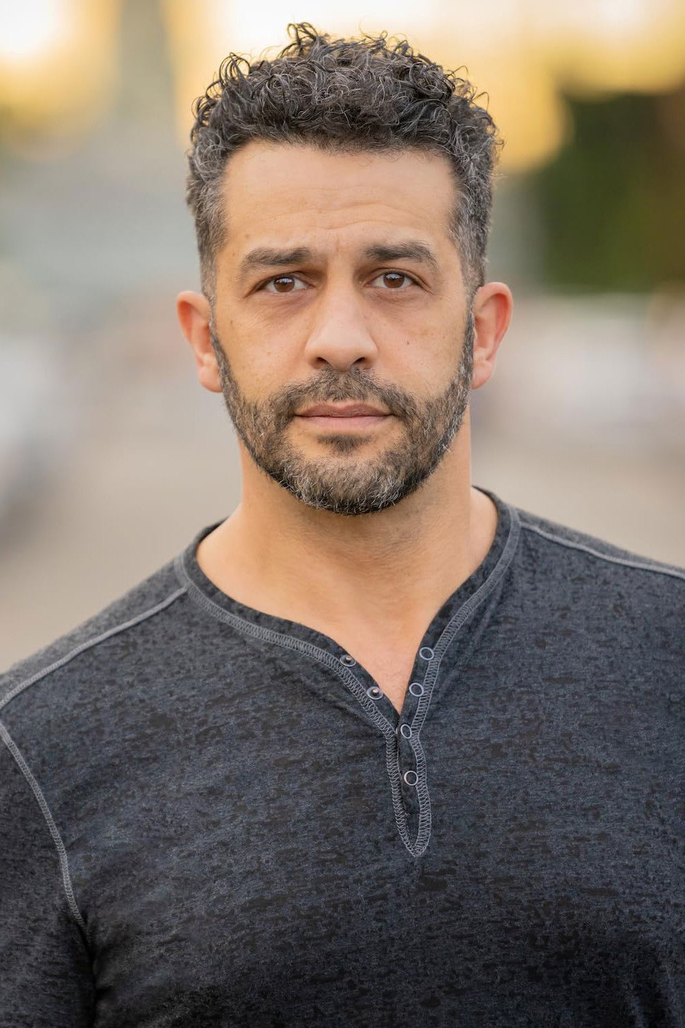 Profile Sharif Ibrahim with character Gerald Schultz