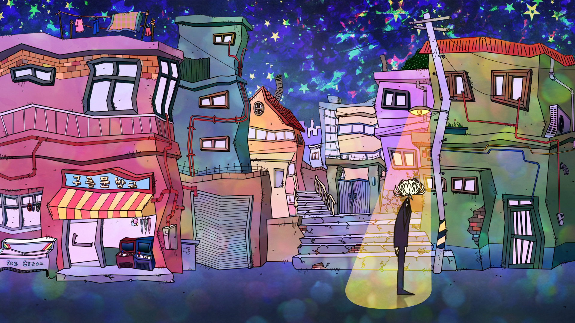 In the Place of Fallen Petals Backdrop Blur