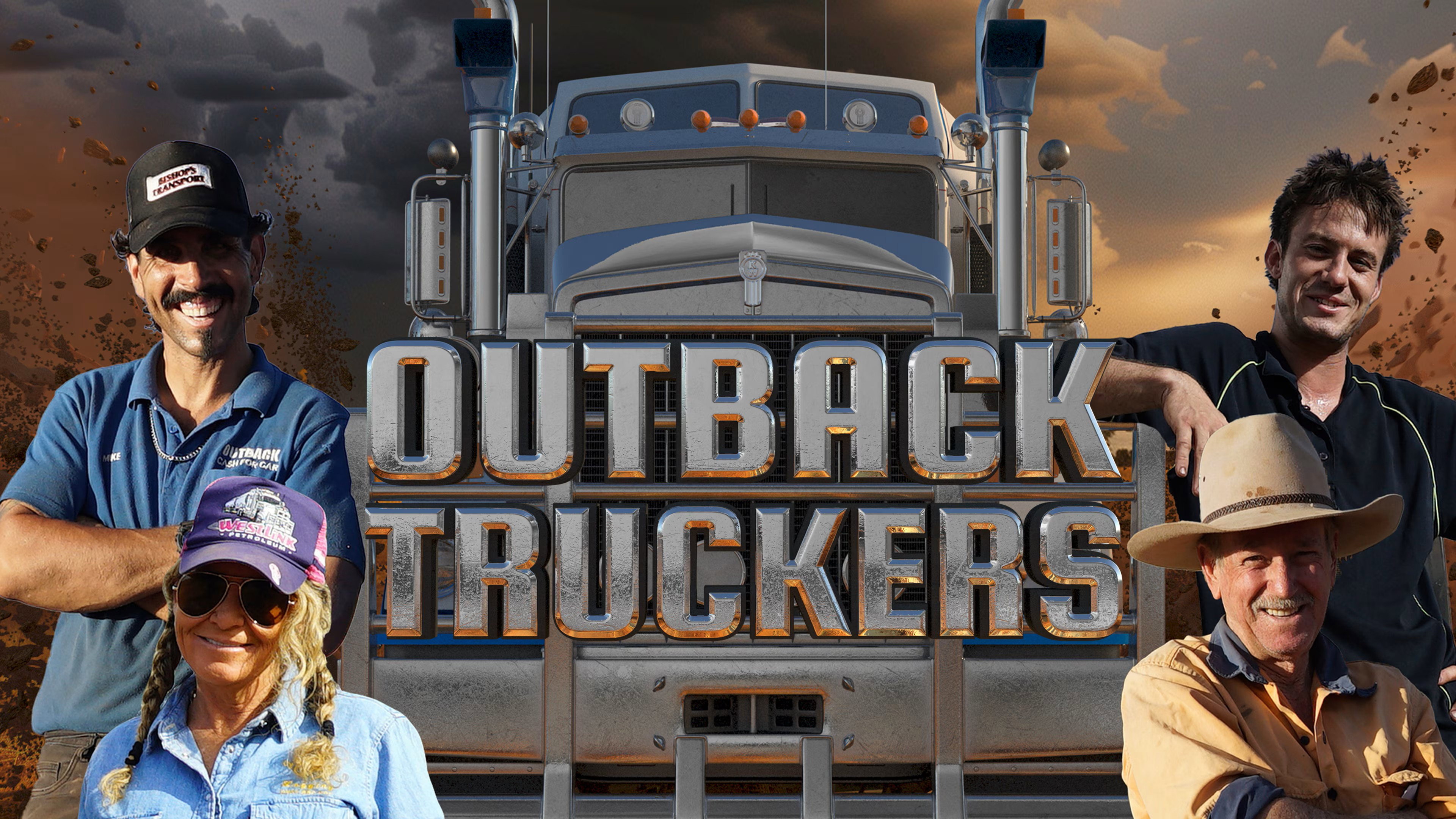 Outback Truckers backdrop