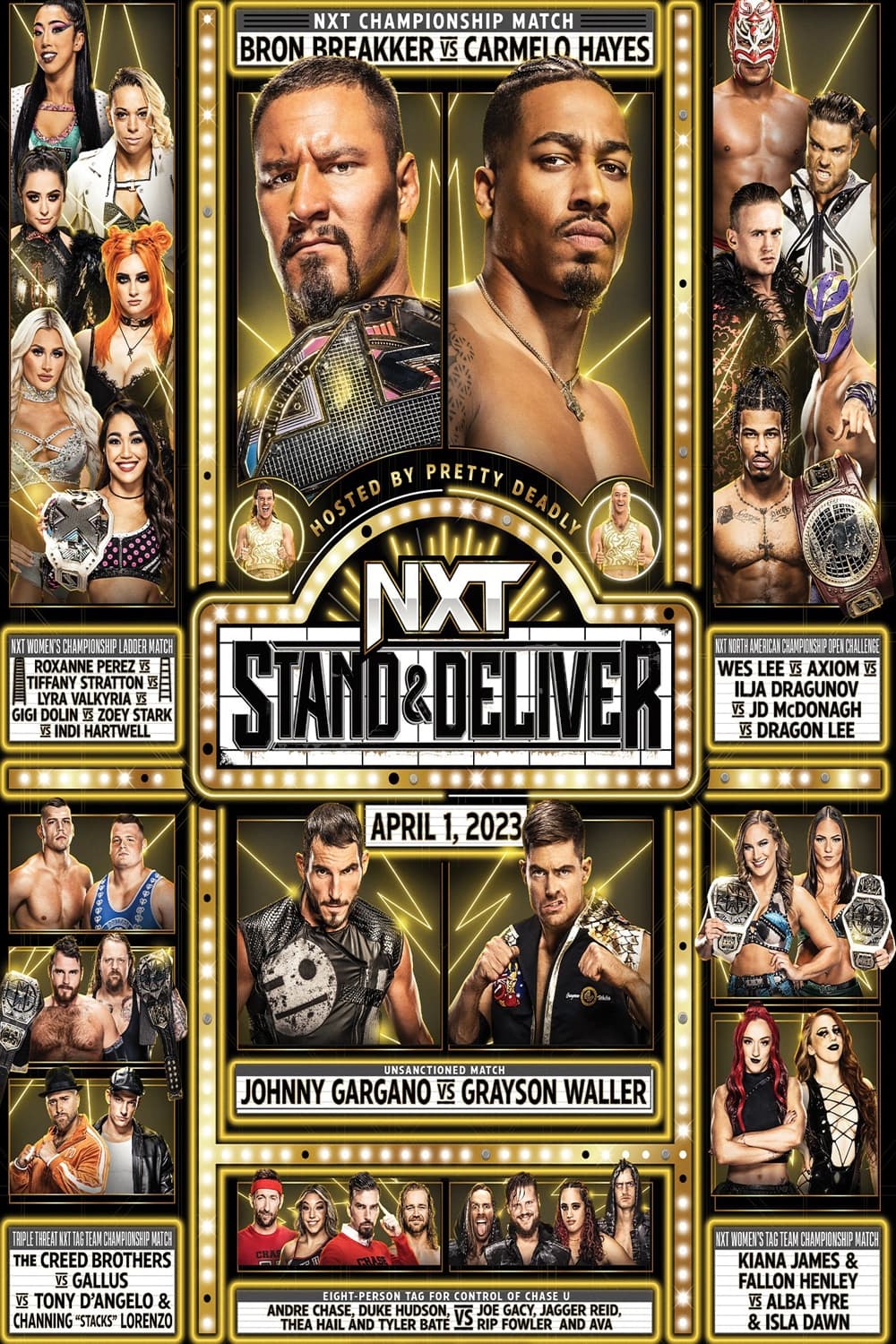 NXT Stand & Deliver 2023 (2023) The Poster Database (TPDb)