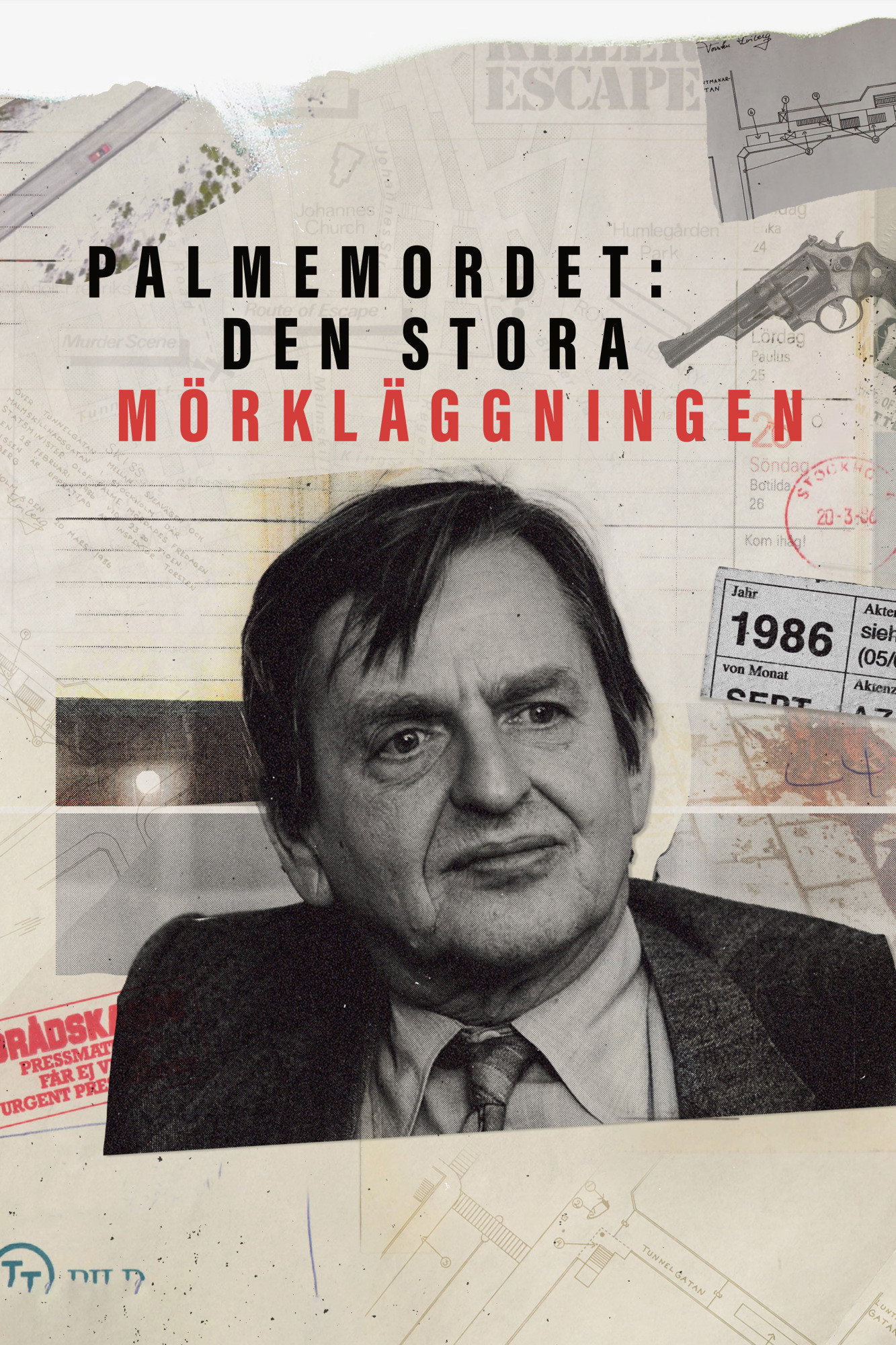 Poster de Palmemordet: Den stora mörkläggningen