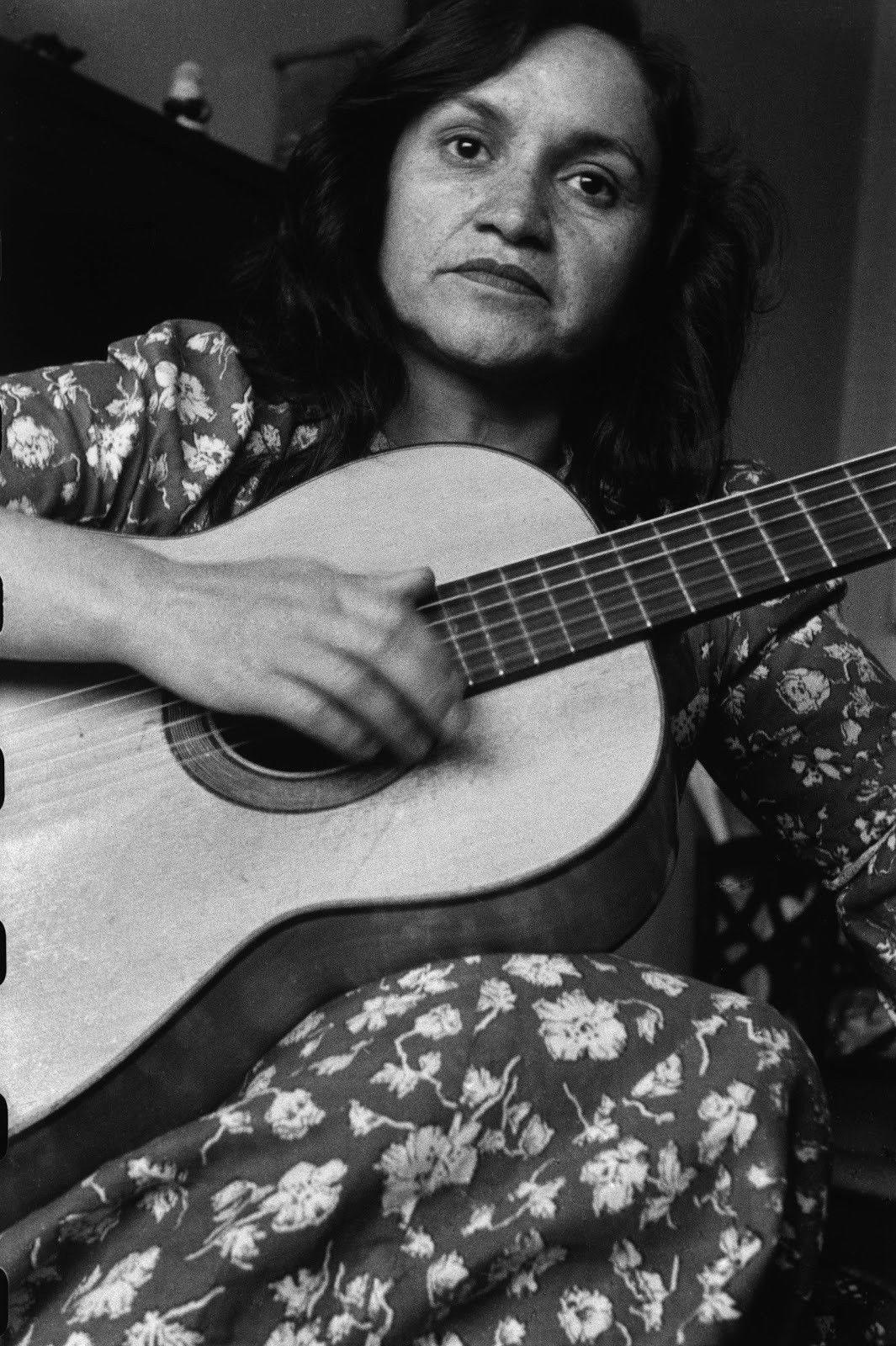 et billede af Violeta Parra