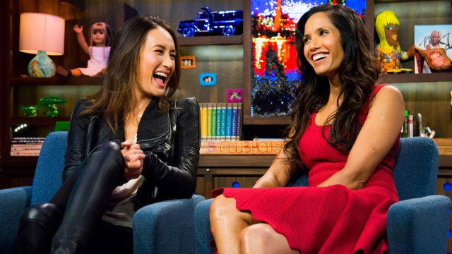 Maggie Q & Padma Lakshmi