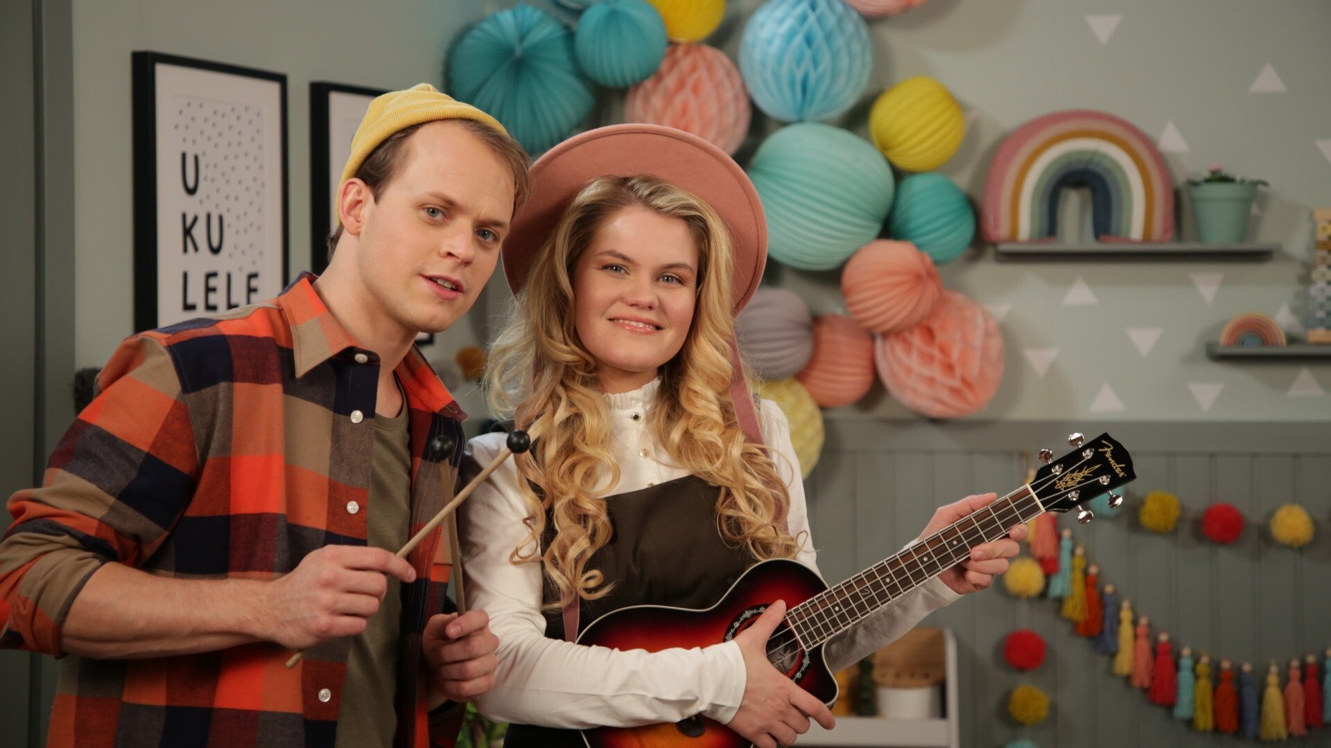 Ukulele backdrop