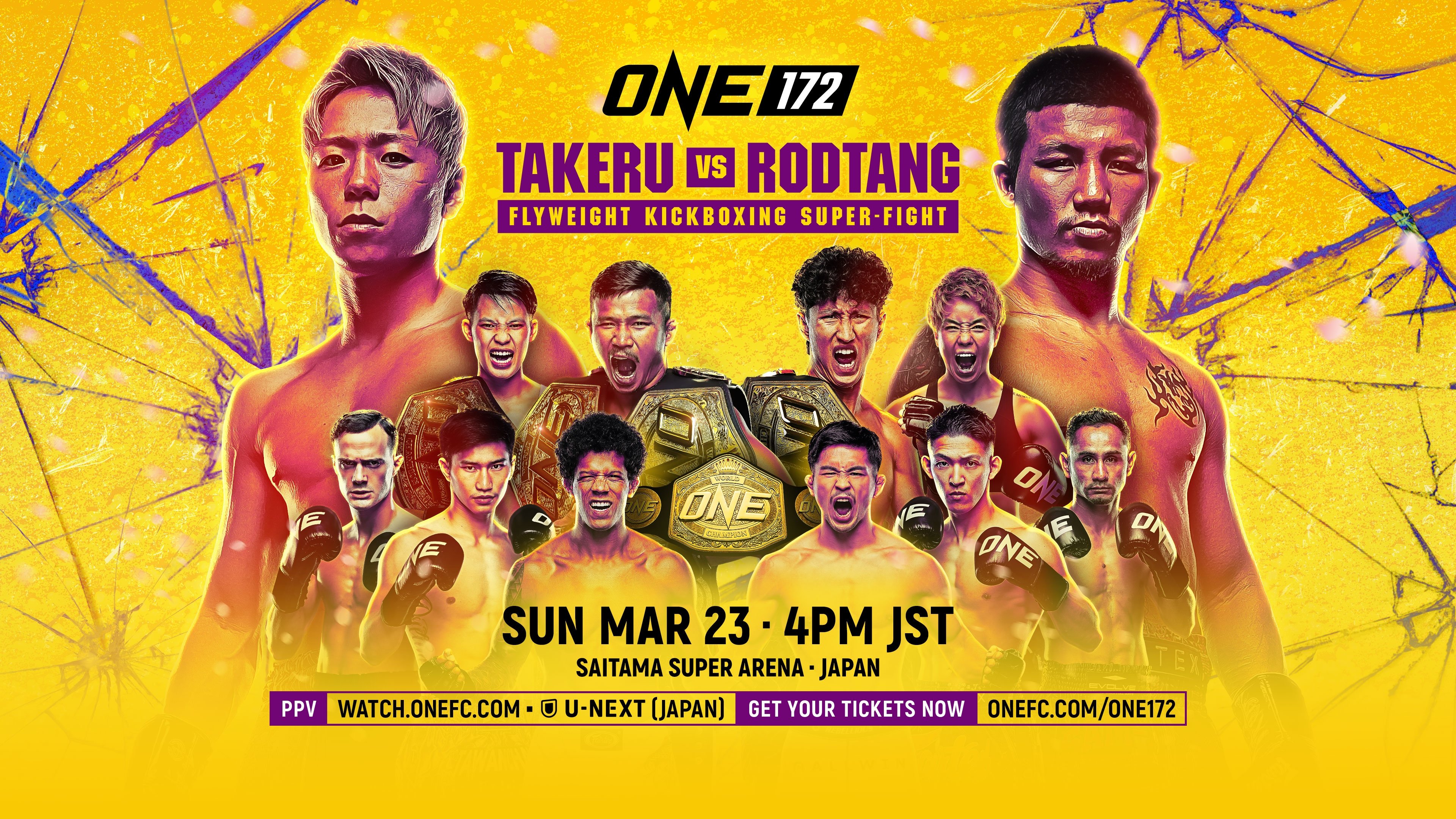 ONE 172: Takeru vs. Rodtang
