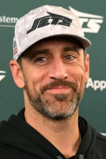 et billede af Aaron Rodgers