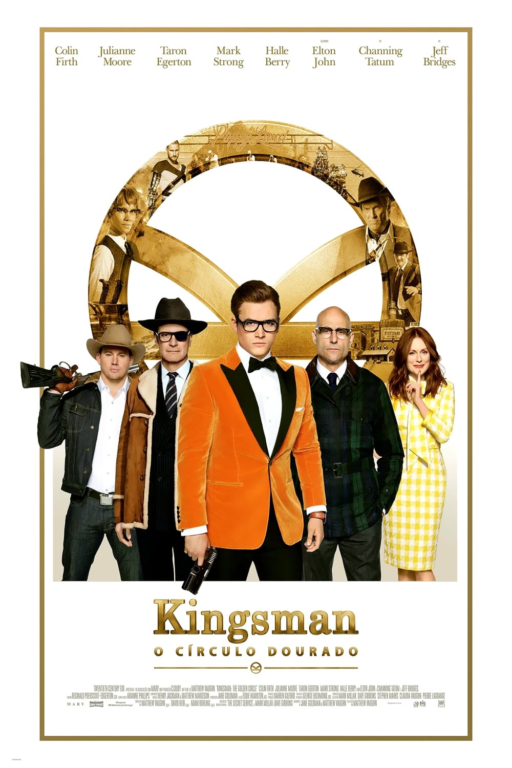 capa Kingsman: O Círculo Dourado
