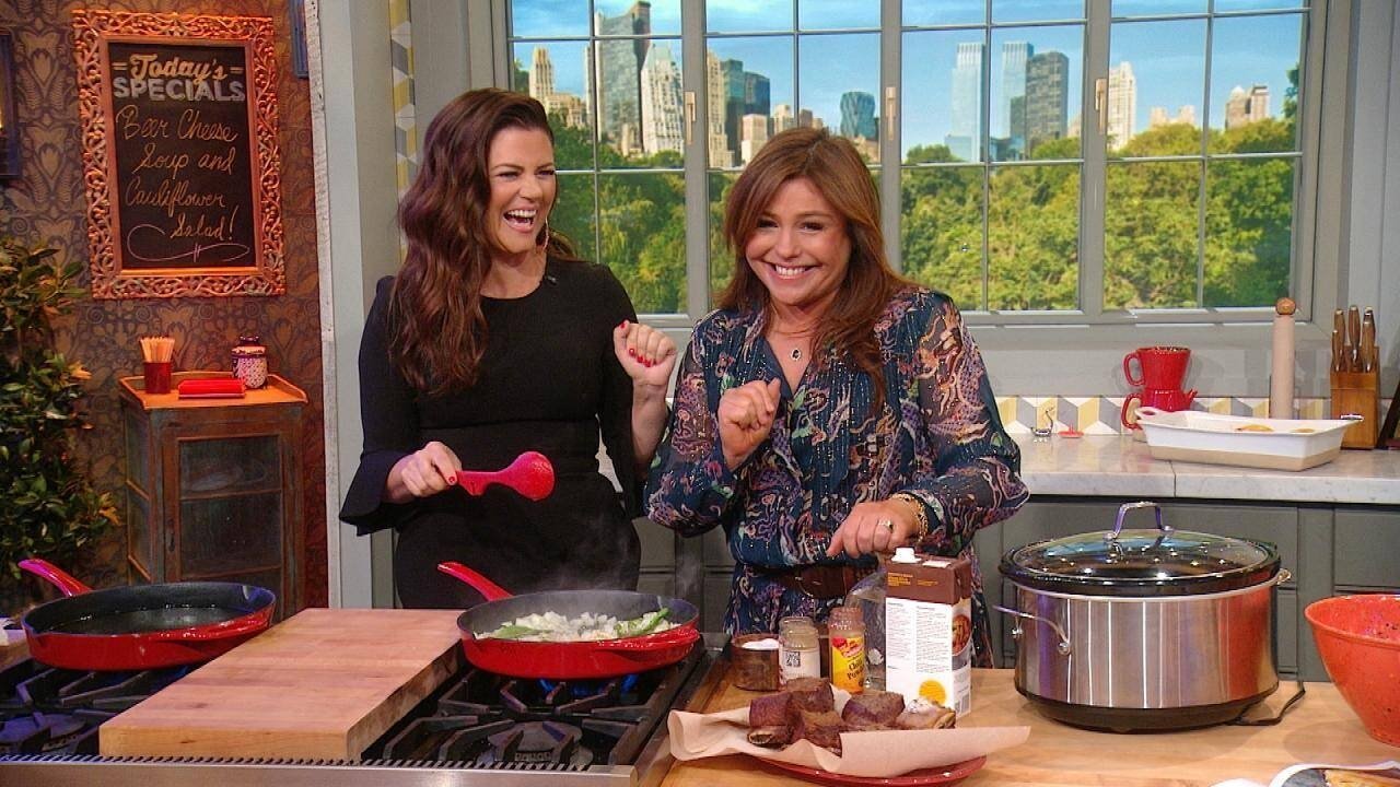 Rachael Ray Season 13 :Episode 20  Tiffani Amber Thiessen's Short Rib Enchiladas + Rach's Beer Cheese Soup