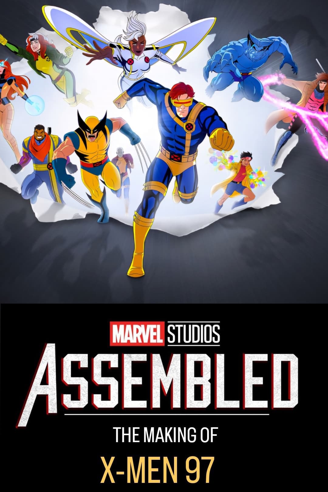 poster for Marvel Studios Assembled: The Making of X-Men '97