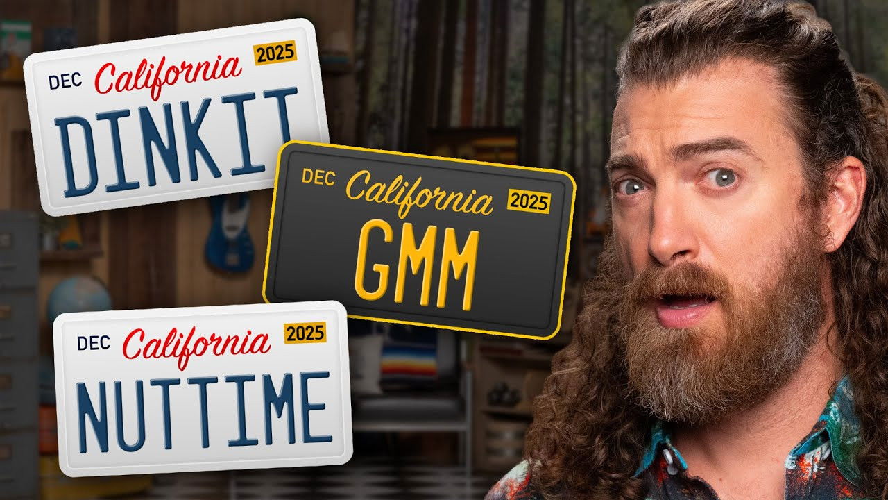 Good Mythical Morning Season 0 :Episode 2755  We Get Vanity License Plates