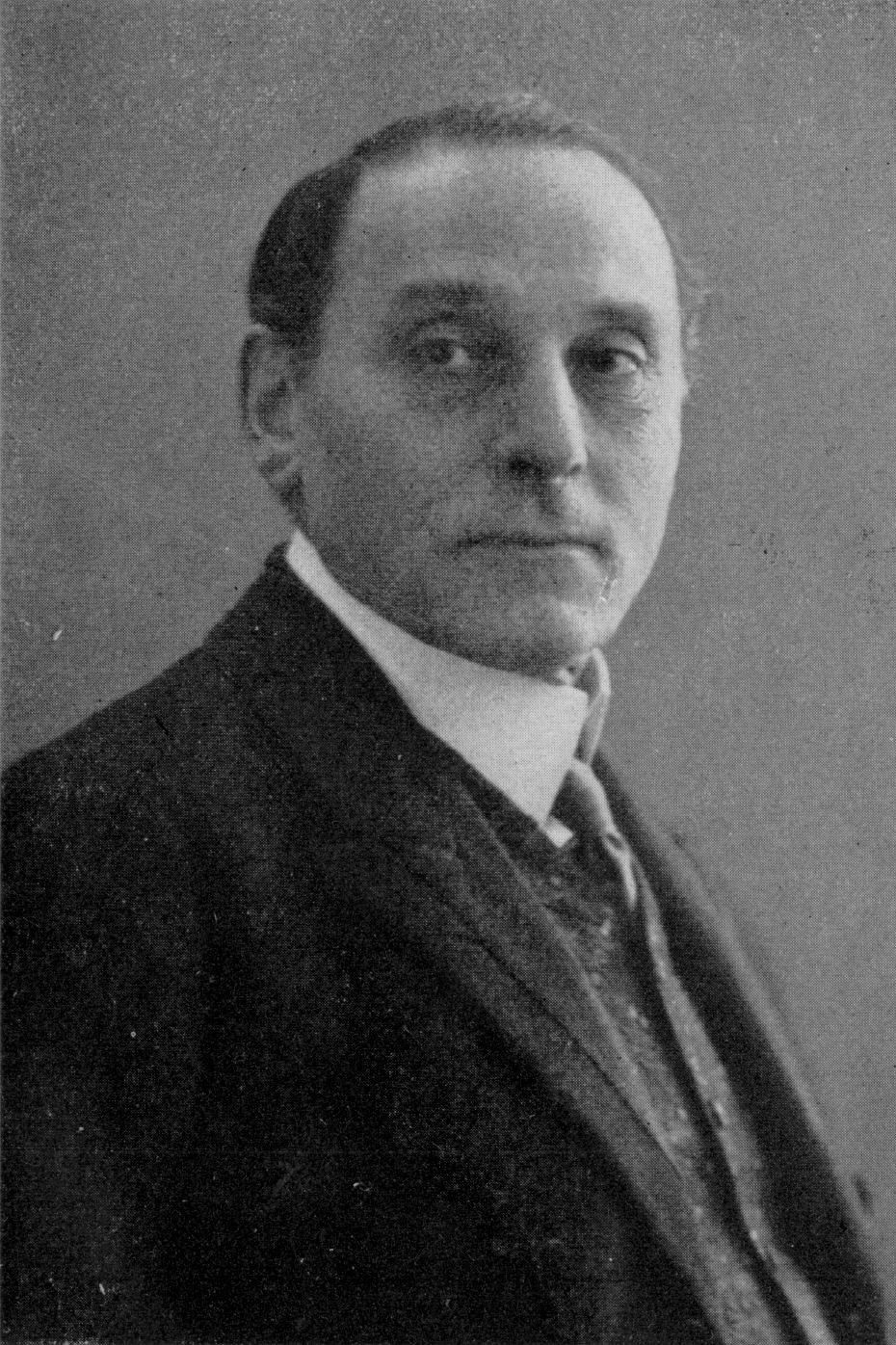 et billede af Emanuel Reicher