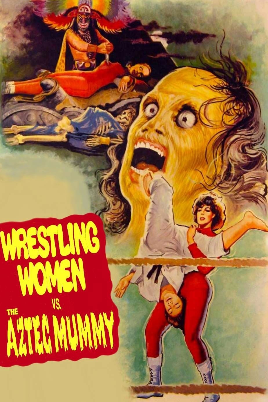 The Wrestling Women vs. the Aztec Mummy on FREECABLE TV