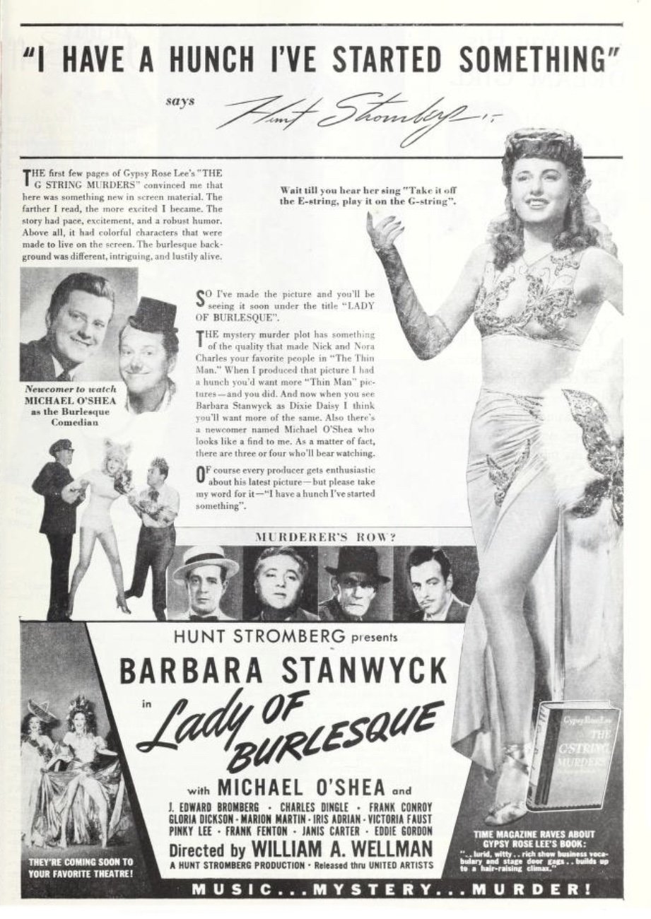 Lady of Burlesque