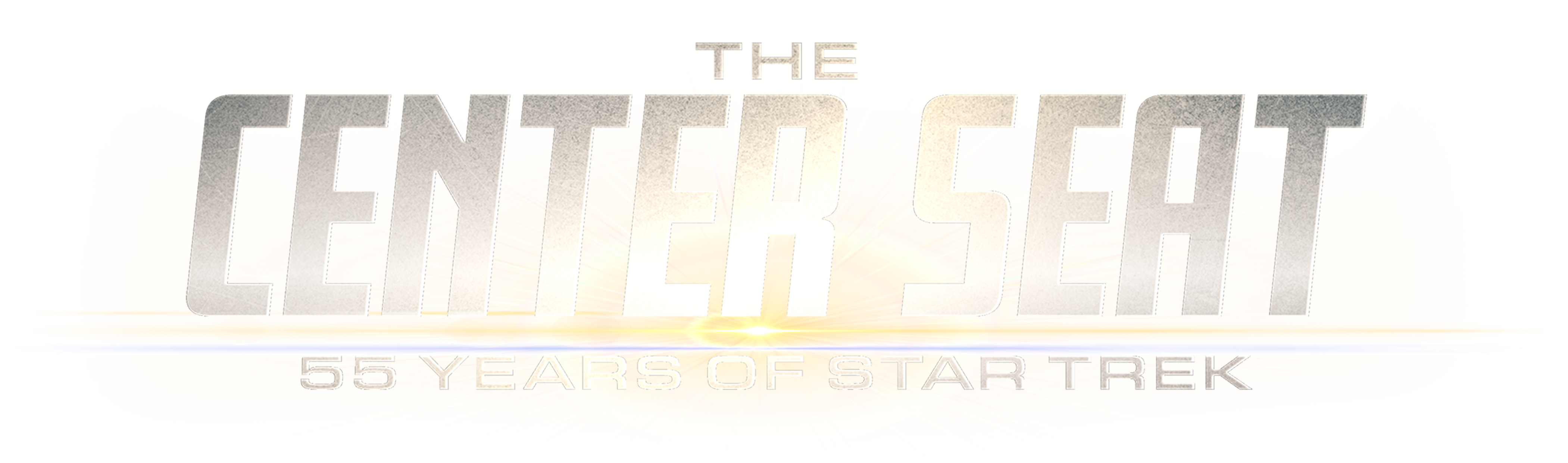 The Center Seat: 55 Years of Star Trek Logo