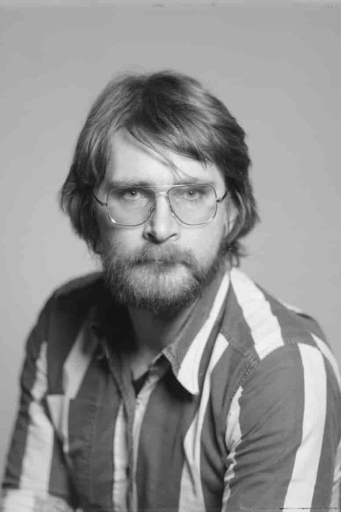 et billede af Helge Rønning