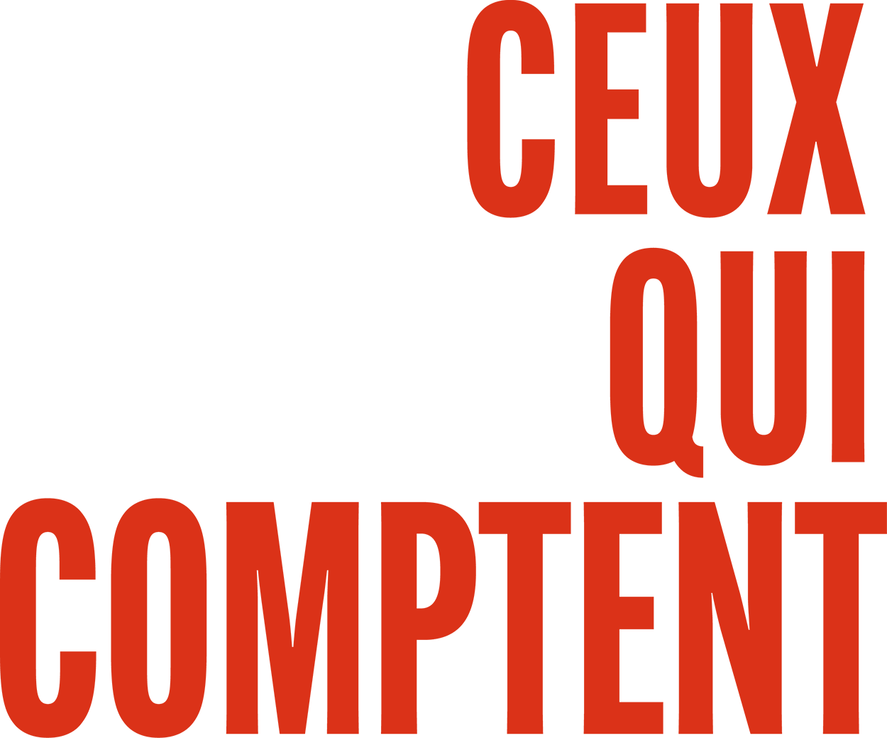 Ceux qui comptent