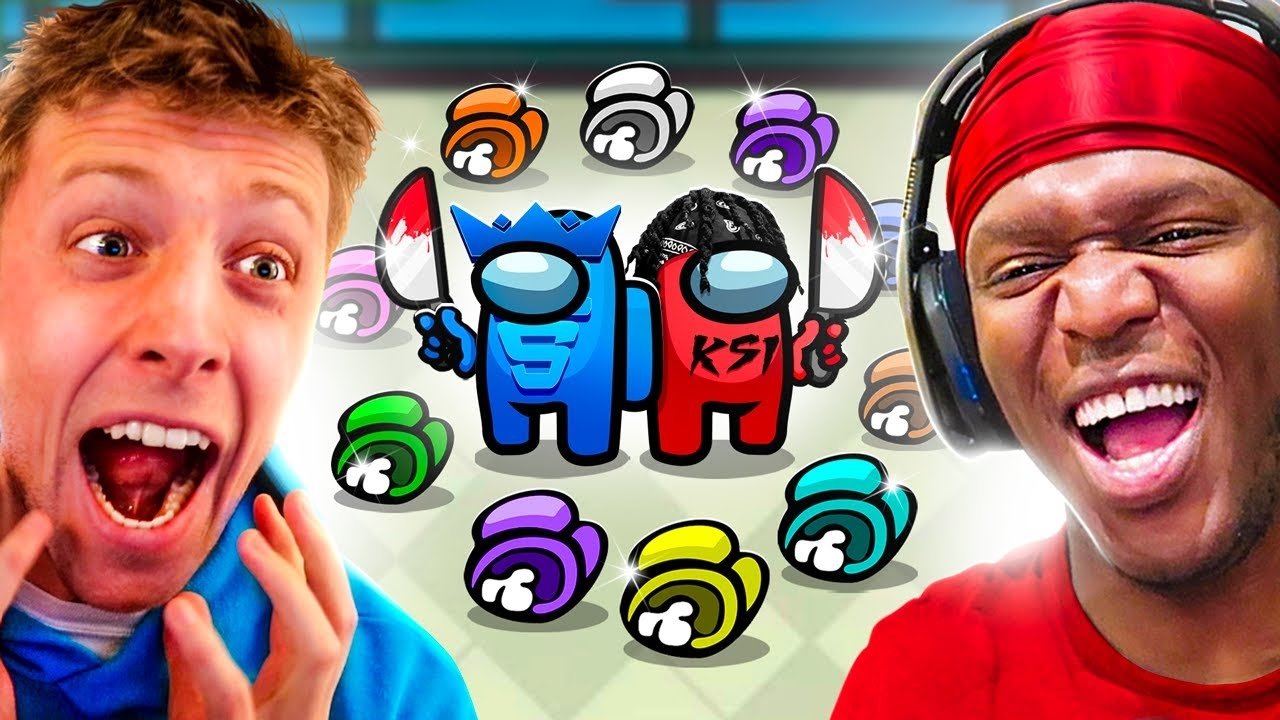 Thumbnail for KSI & W2S AMONG US MASTERCLASS Season 1 Episode 23