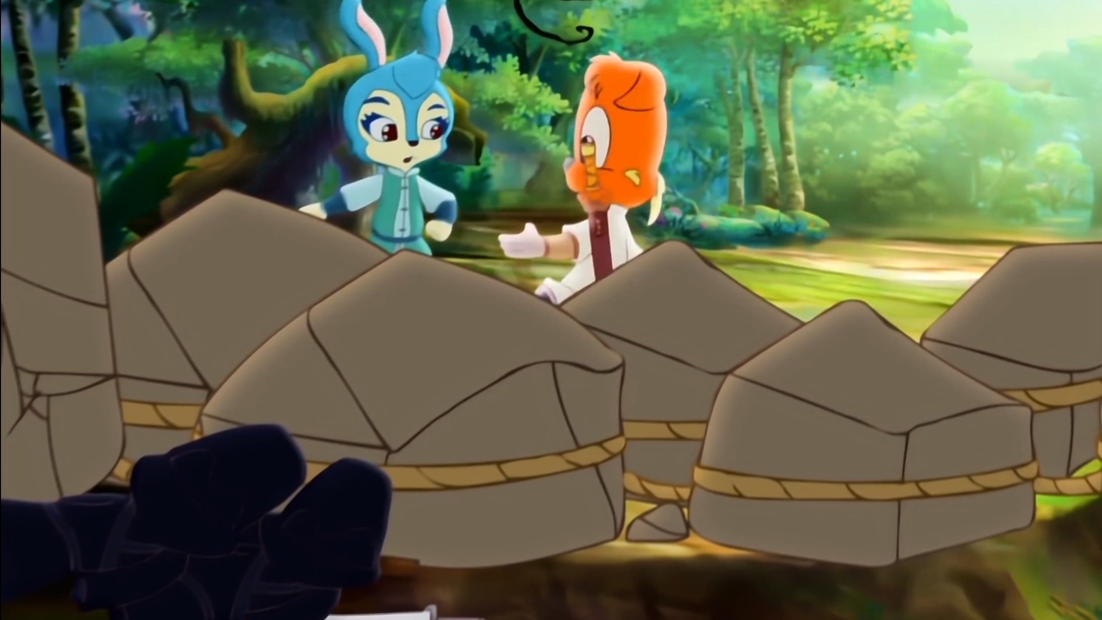 Hongmao and Lantu: Martial Arts Series