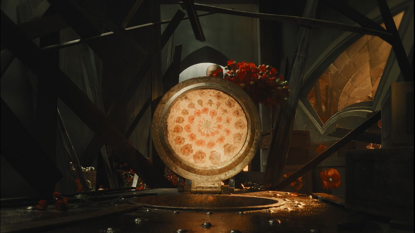 Resurrection backdrop